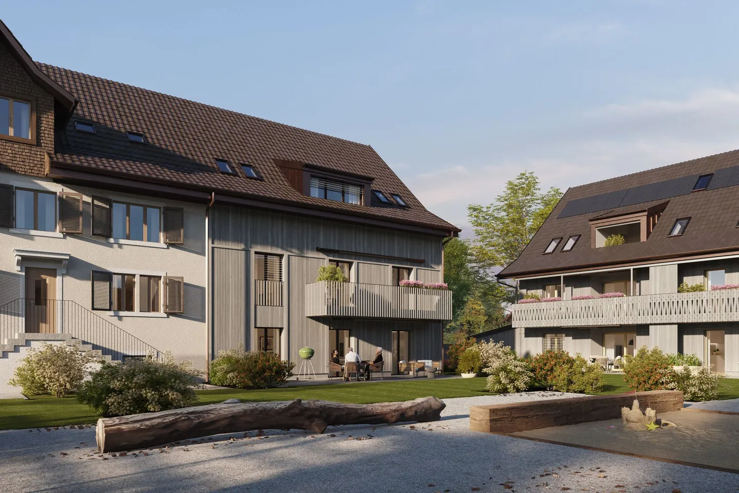 Charmantes Mittelhaus in Ottikon - Foto 1 von 9