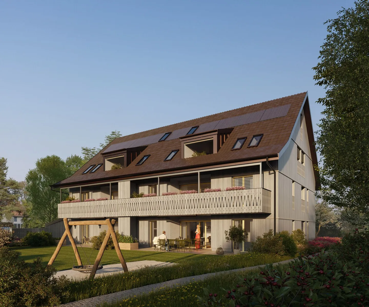 Charmantes Mittelhaus in Ottikon - Foto 3 von 9