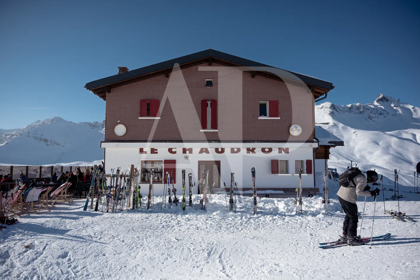 Ristorante con camere per gli ospiti ski-in-out a Champéry Planachaux - Foto 1 di 13