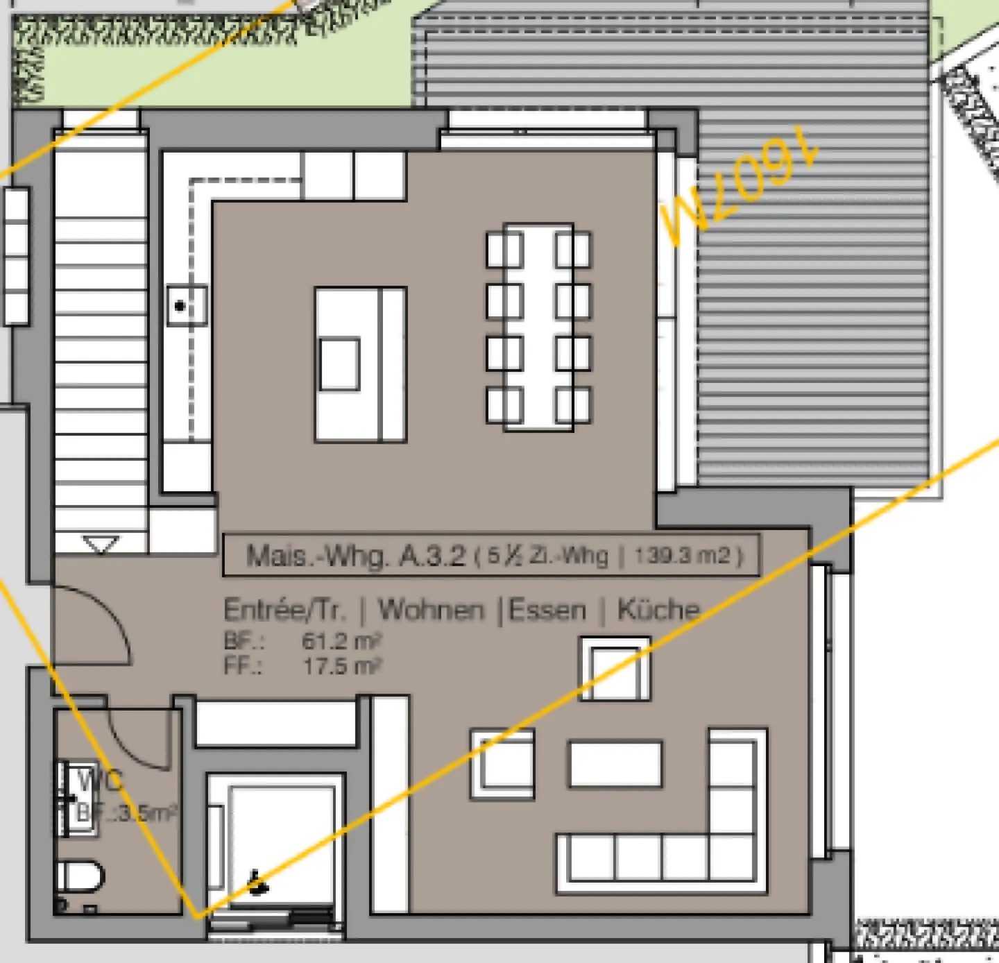 Maisonettewohnung mit sep. Homeoffice: Wg. A3.2 - Foto 15 von 57