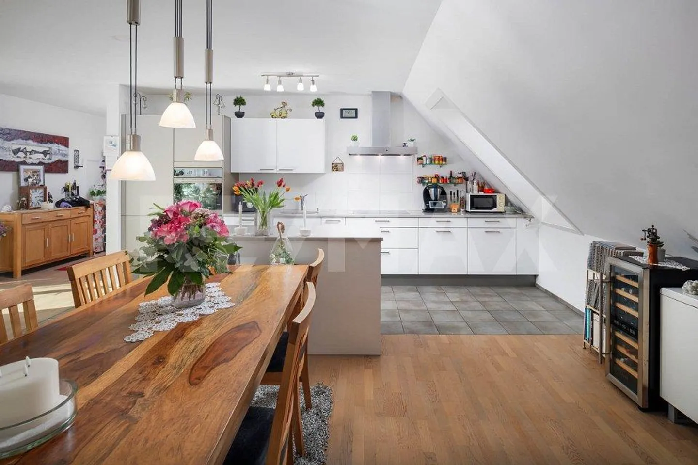 Wohnen mit Genuss  5,5-Zimmer-Attikawohnung und Traumterrasse in Glattfelden - Foto 6 von 13