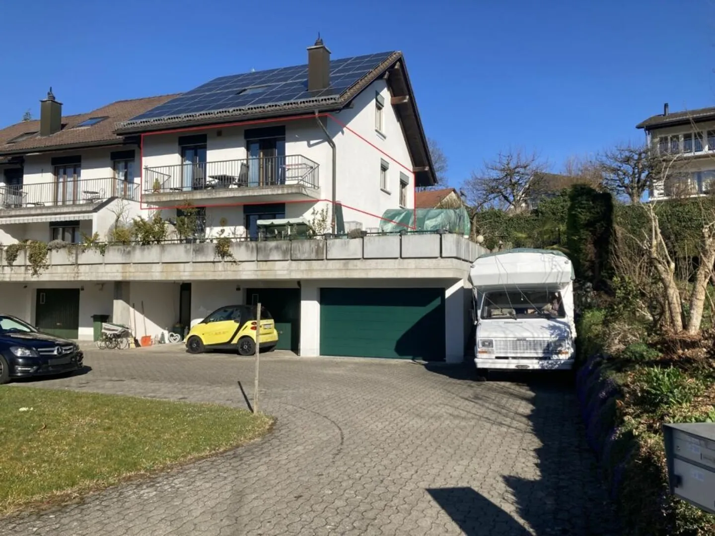 Helles Apartment in ruhiger Lage - Foto 1 von 10