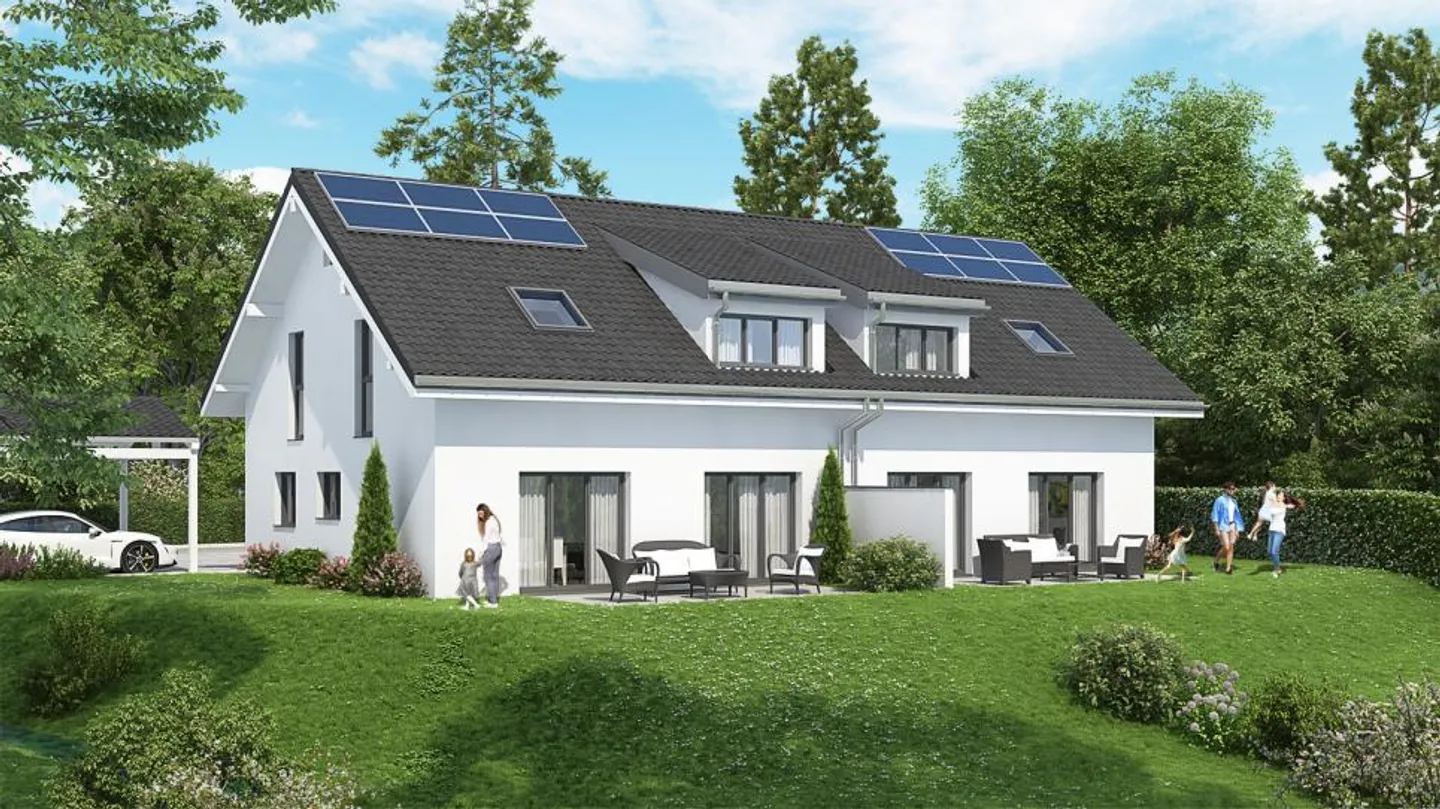 Nuovo progetto di 2 ville gemelle - Foto 1 di 6
