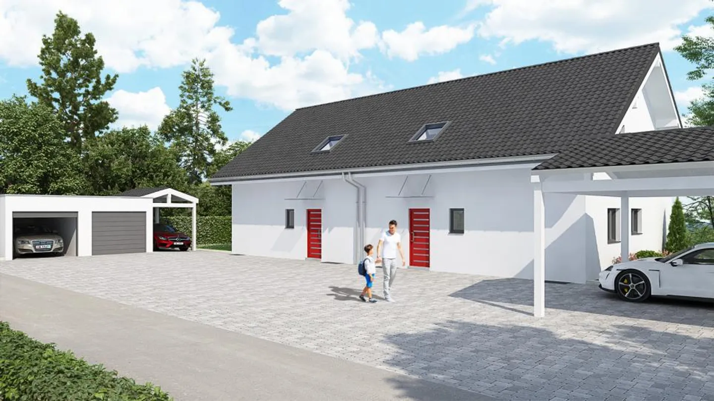 Nuovo progetto di 2 ville gemelle - Foto 2 di 6