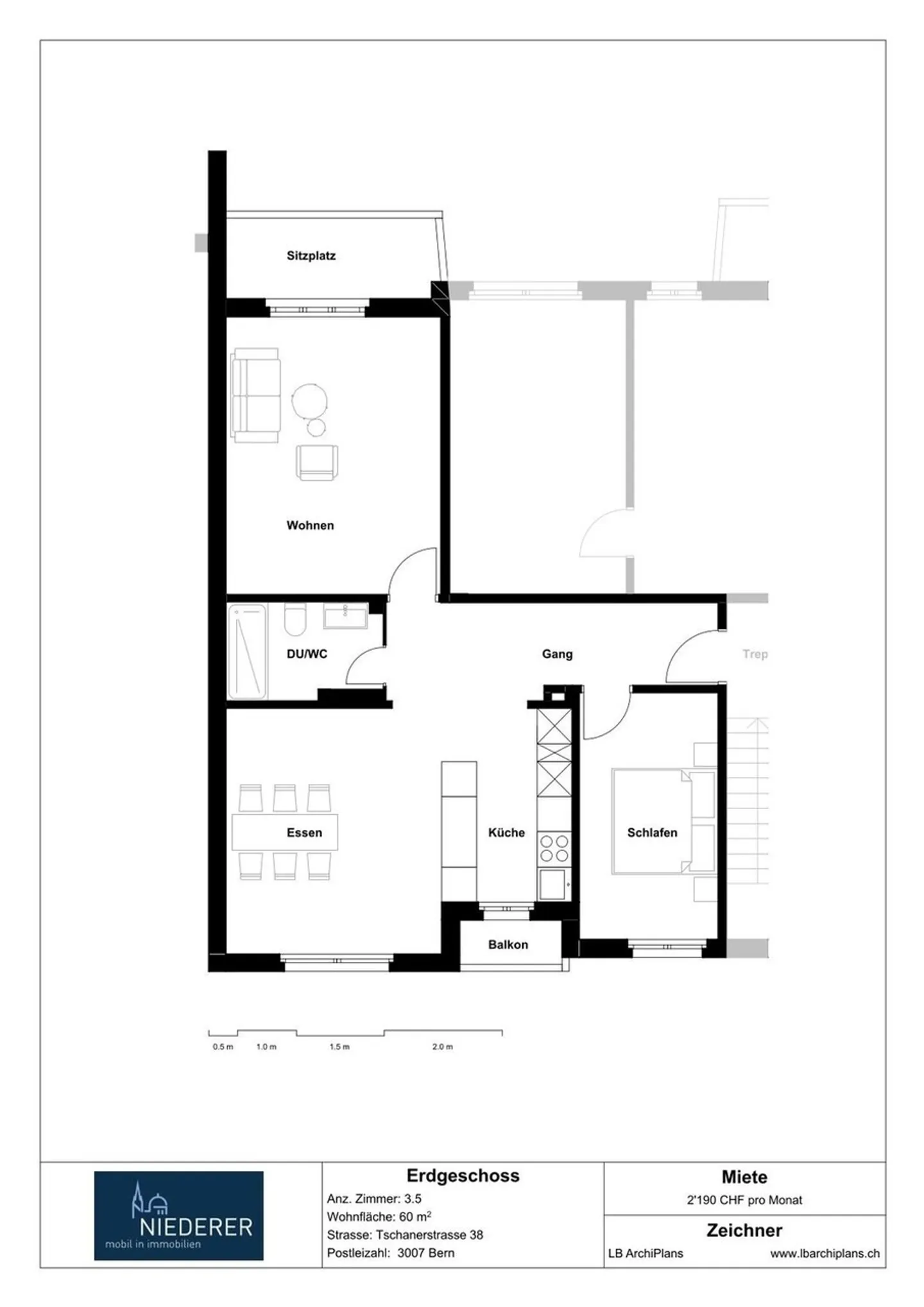Renovierte Wohnung in Bern - Foto 10 von 10