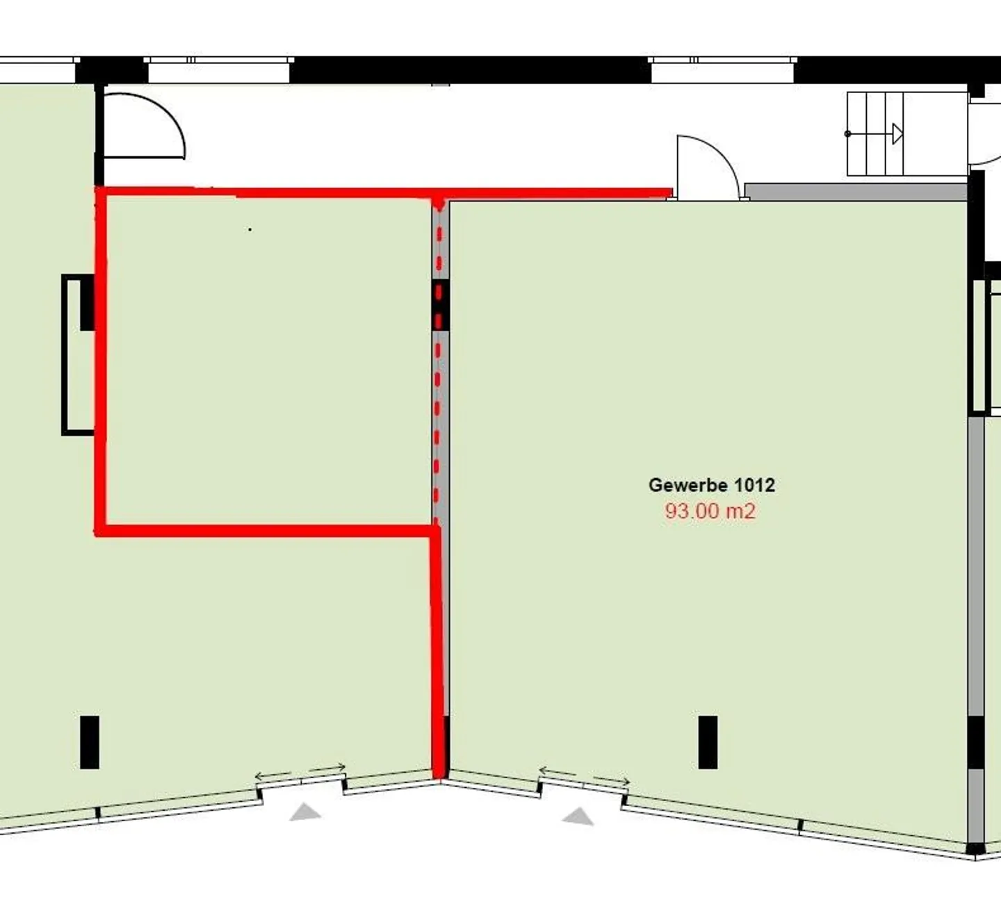 Attractive retail space for rent directly at the train station! - Photo 9 of 9