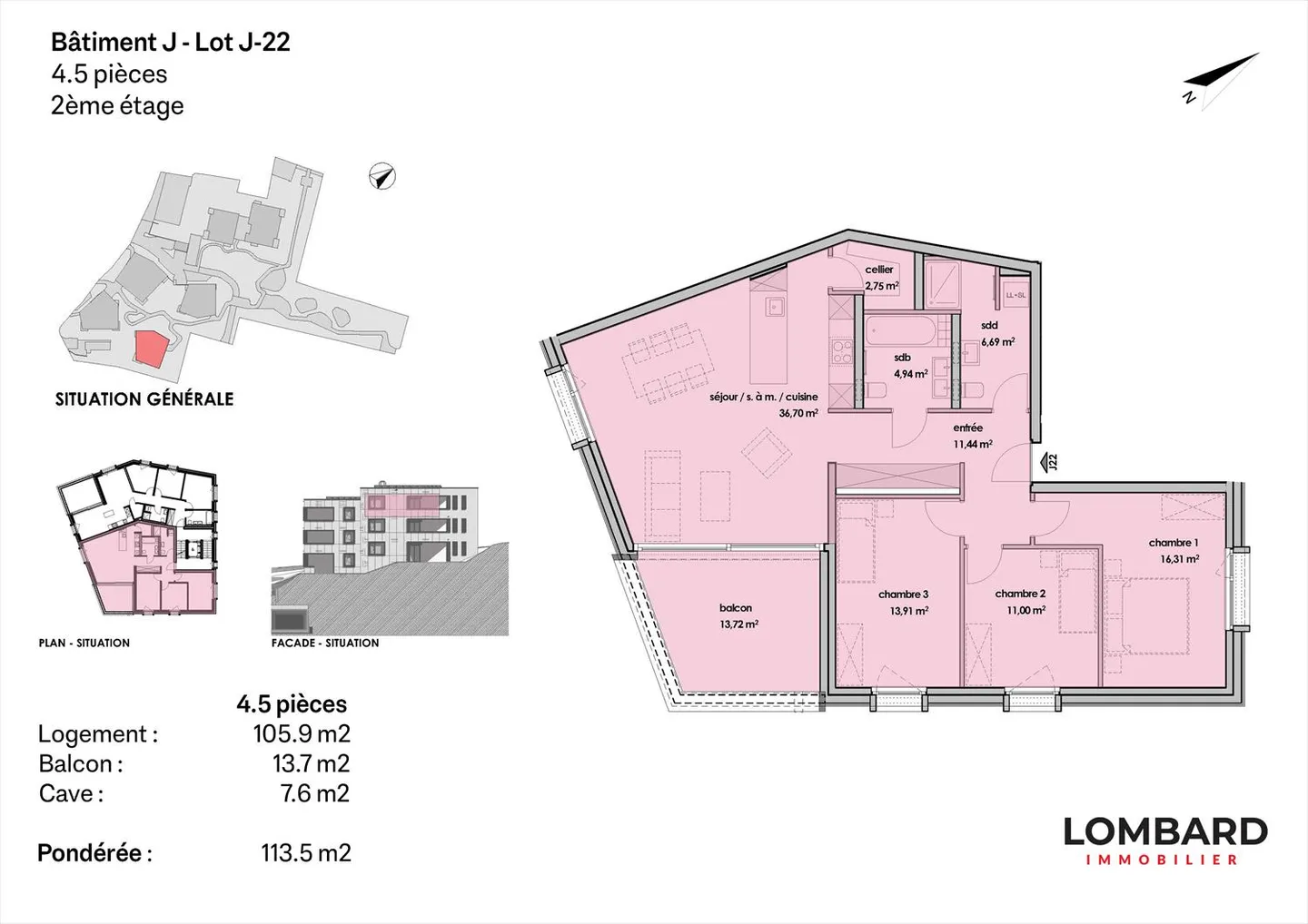 Appartement 4.5 pièces - Photo 6 sur 6