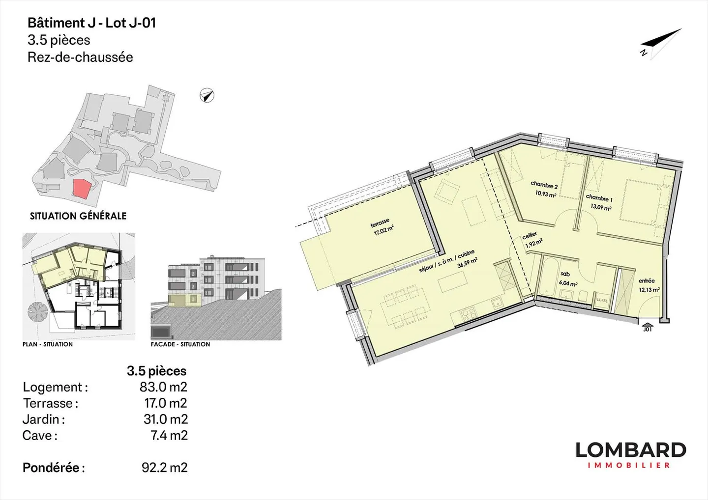 Appartement 3.5 pièces - Photo 6 sur 6