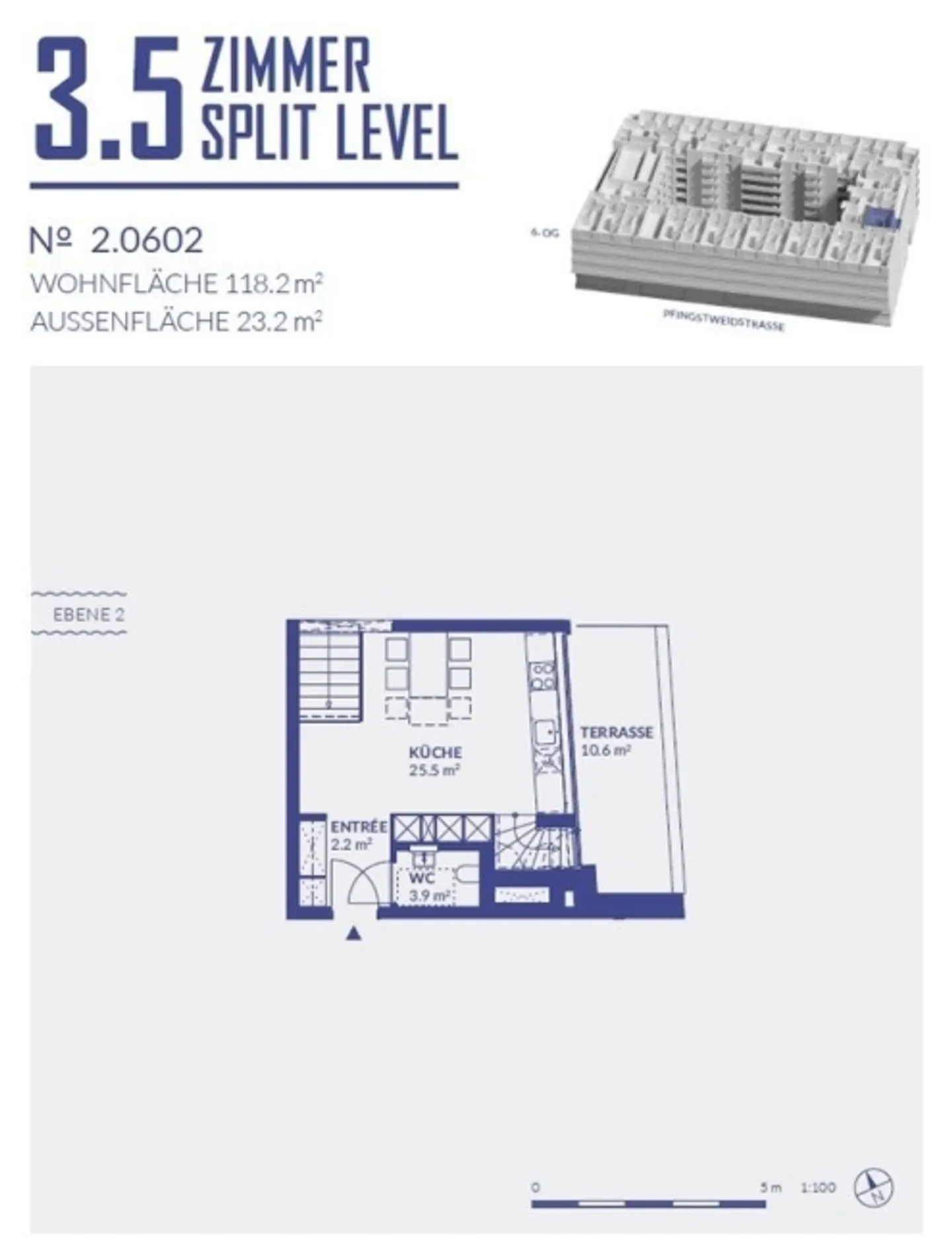 Modern Split Level Apartment in Zurich - Photo 9 of 10