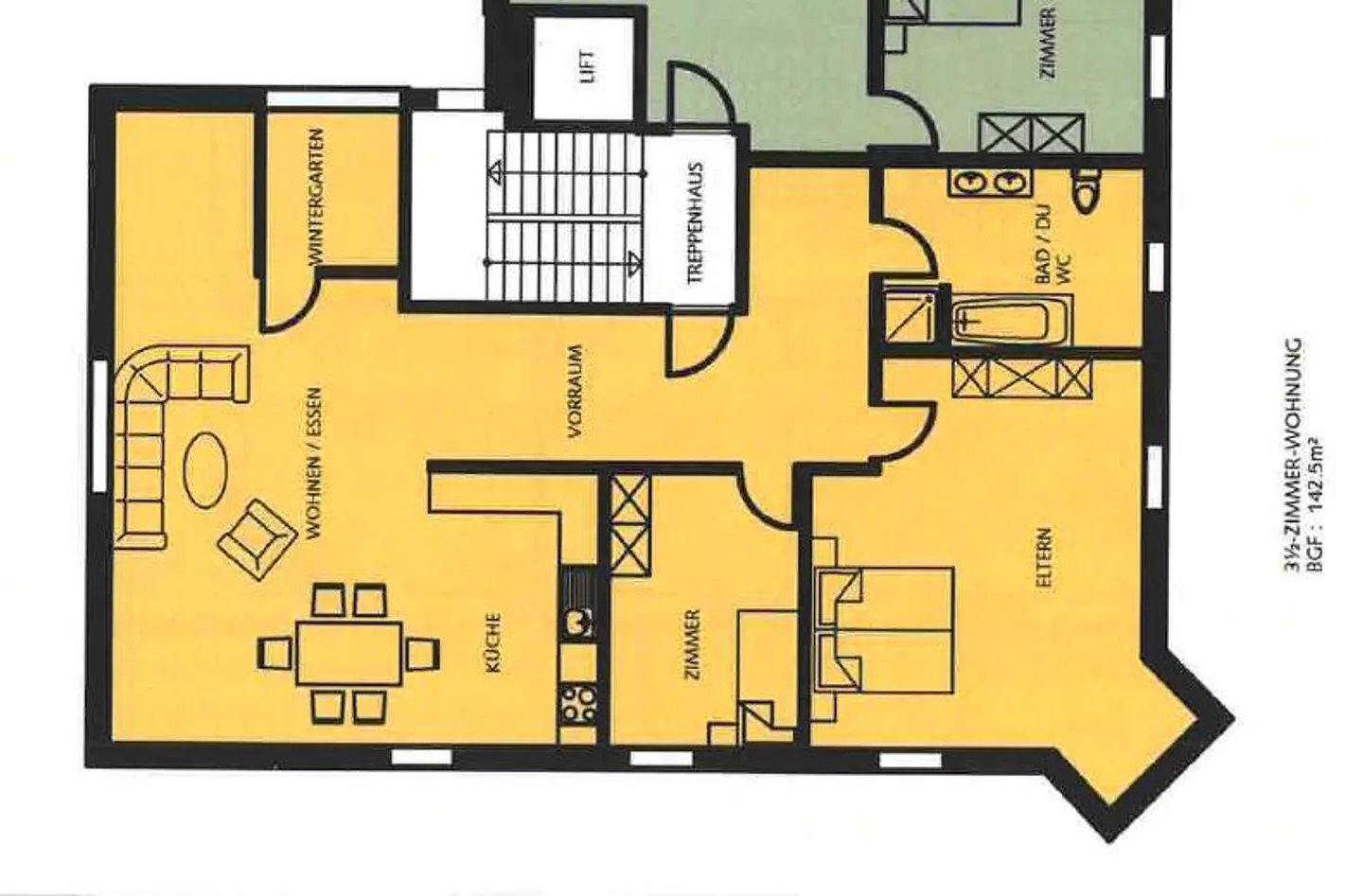 Appartement 3.5 pièces à Saint-Gall - Photo 9 sur 9