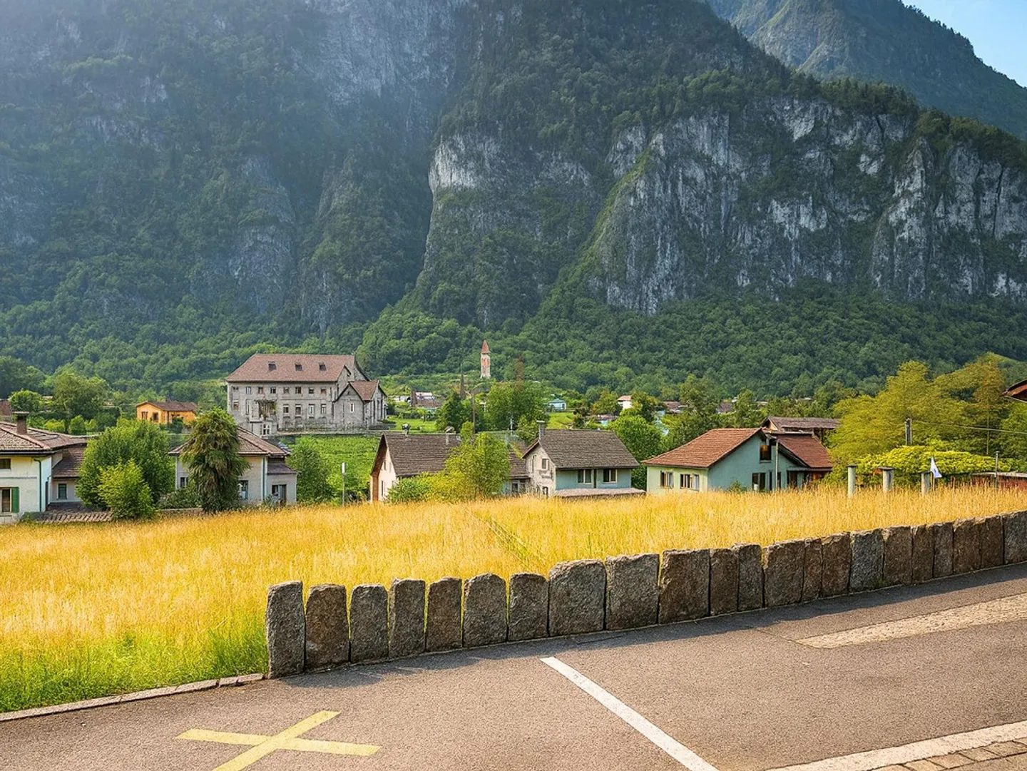 CONSTRUCTION DANS UN QUARTIER RÉSIDENTIEL ENSOLEILLÉ IMMERSÉ DANS LE VERT - Photo 3 sur 9