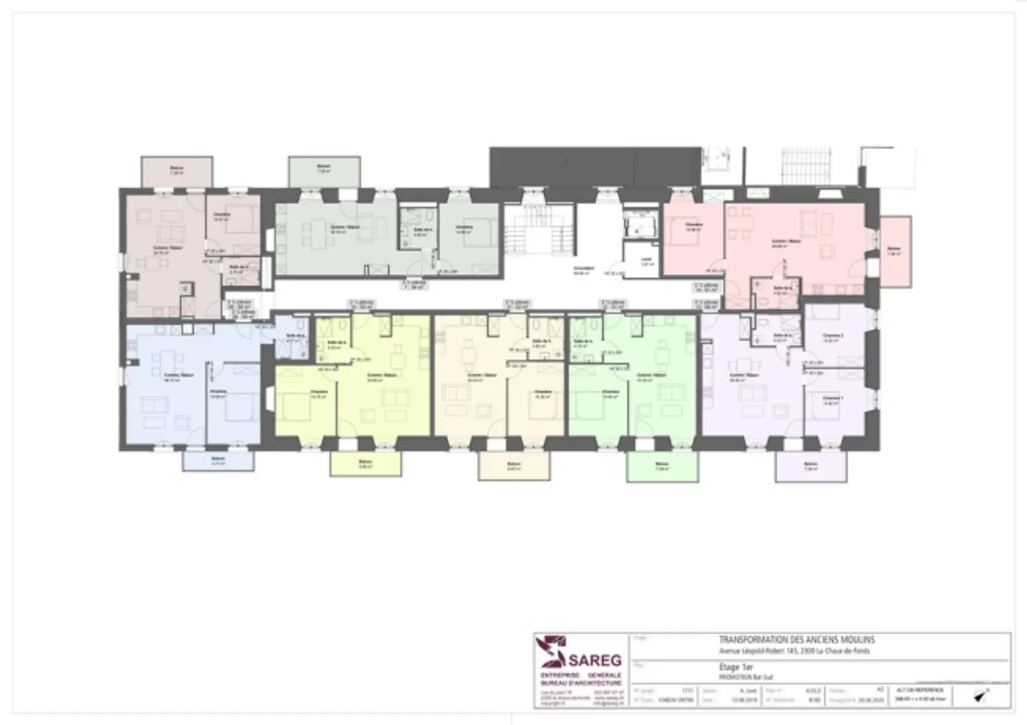 Appartement à colombages de 2,5 pièces avec balcon - Photo 7 sur 7