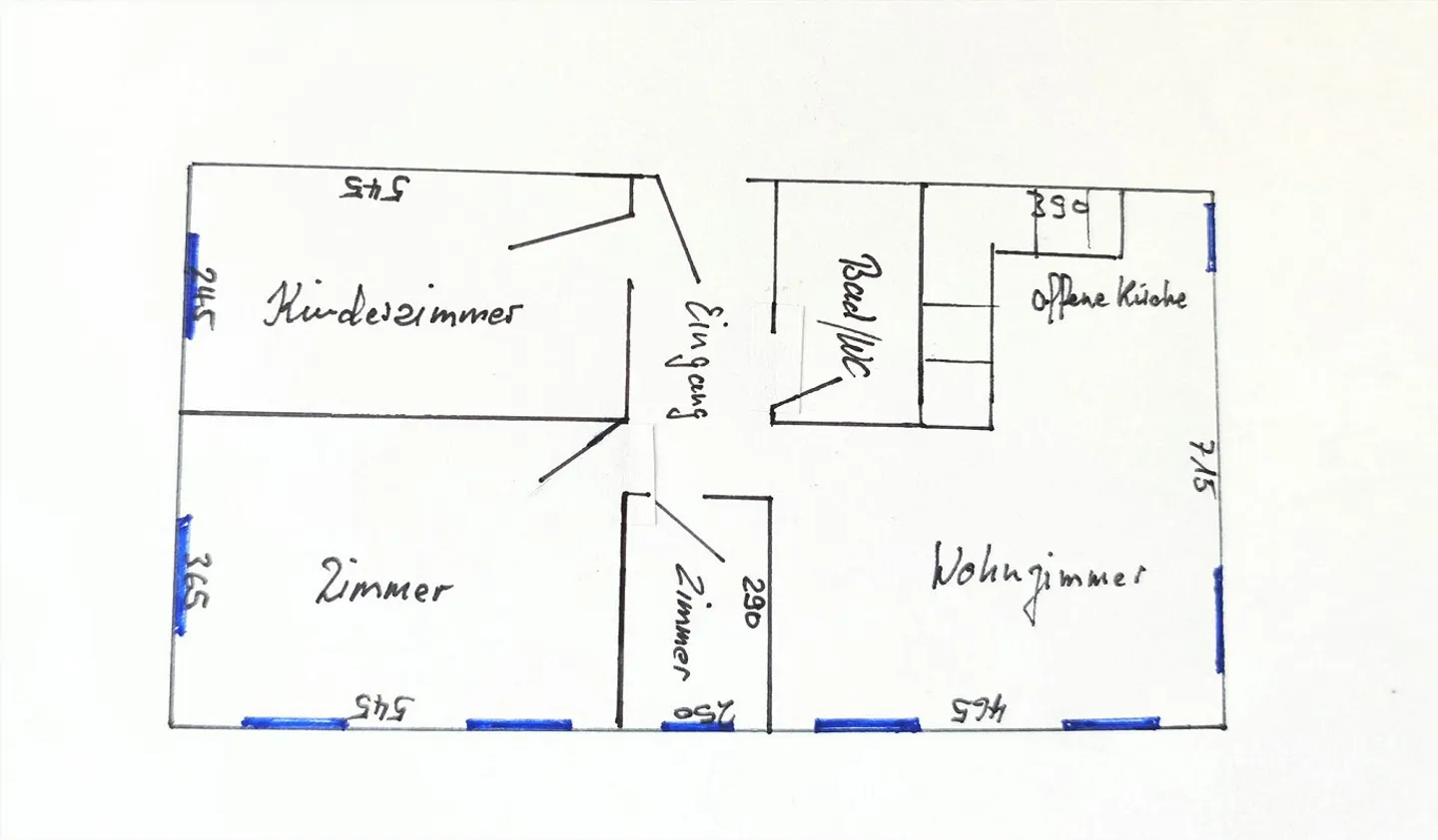 Beautiful, bright 4-room apartment, close to the center - Photo 7 of 7