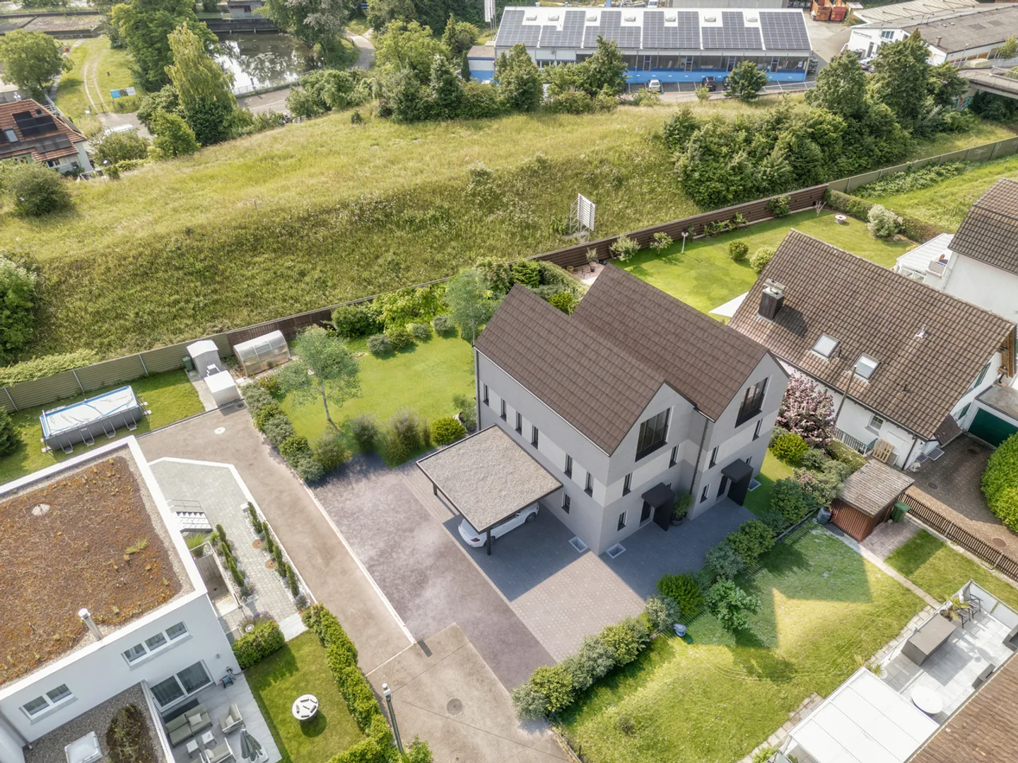 Nuovo progetto di costruzione Fasanenweg con due case a schiera di 6,5 stanze: Casa B - Foto 6 di 6