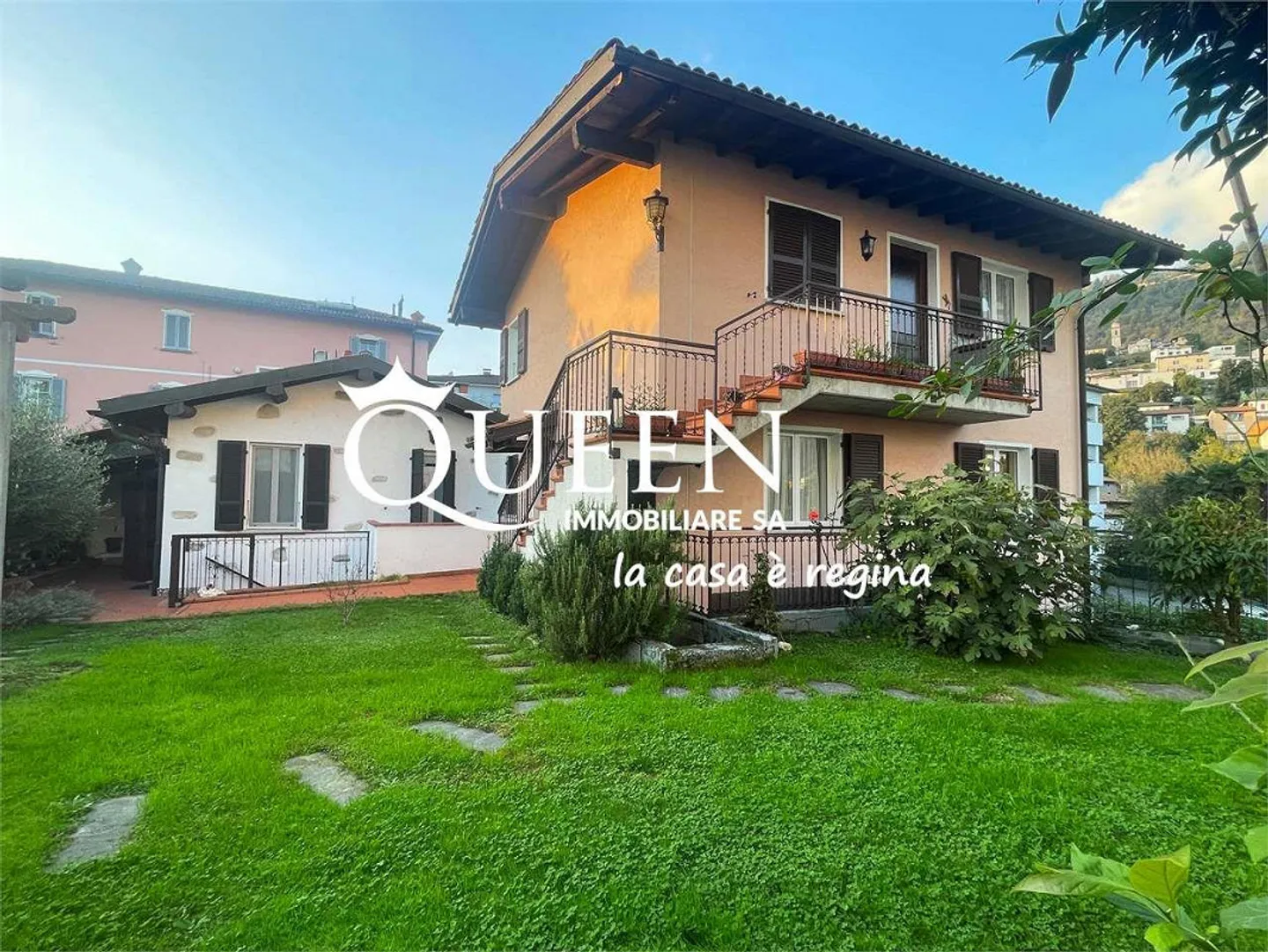 Vacallo: duplex apartment 4.5 rooms, 140 sqm, garden, quiet area - Photo 2 of 13