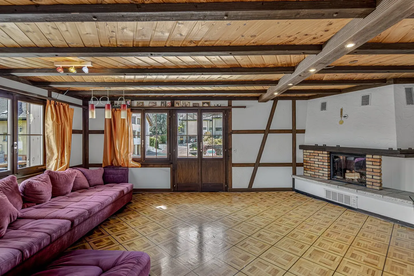 Charmante 5.5-Zimmer-Wohnung in ruhiger Lage in Meierskappel - Foto 2 von 6