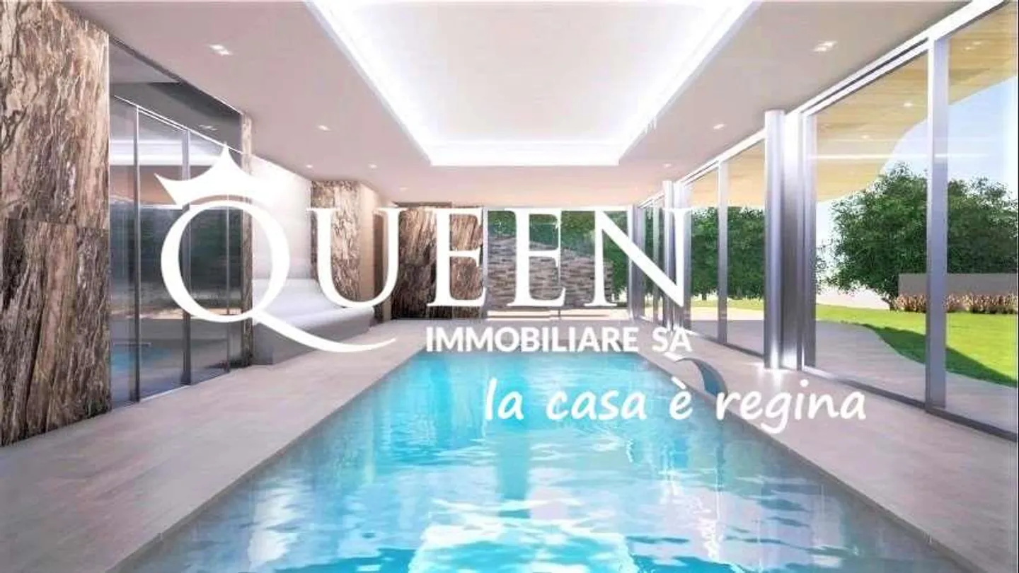 Montagnola Arasio: villa 10 rooms, 760 sqm, indoor pool, terraces - Photo 12 of 13