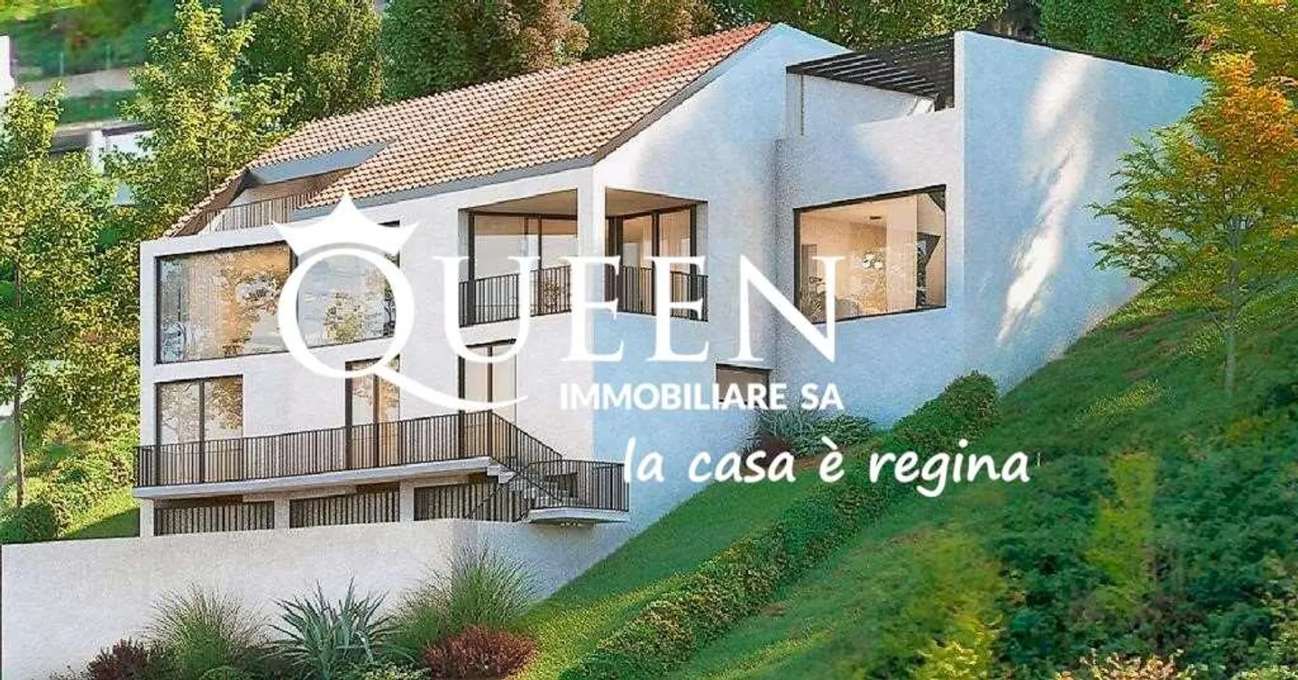 Sagno: Villa-Projekt 5,5 Zimmer, 210 m², moderne Technologie, Terrasse - Foto 4 von 5