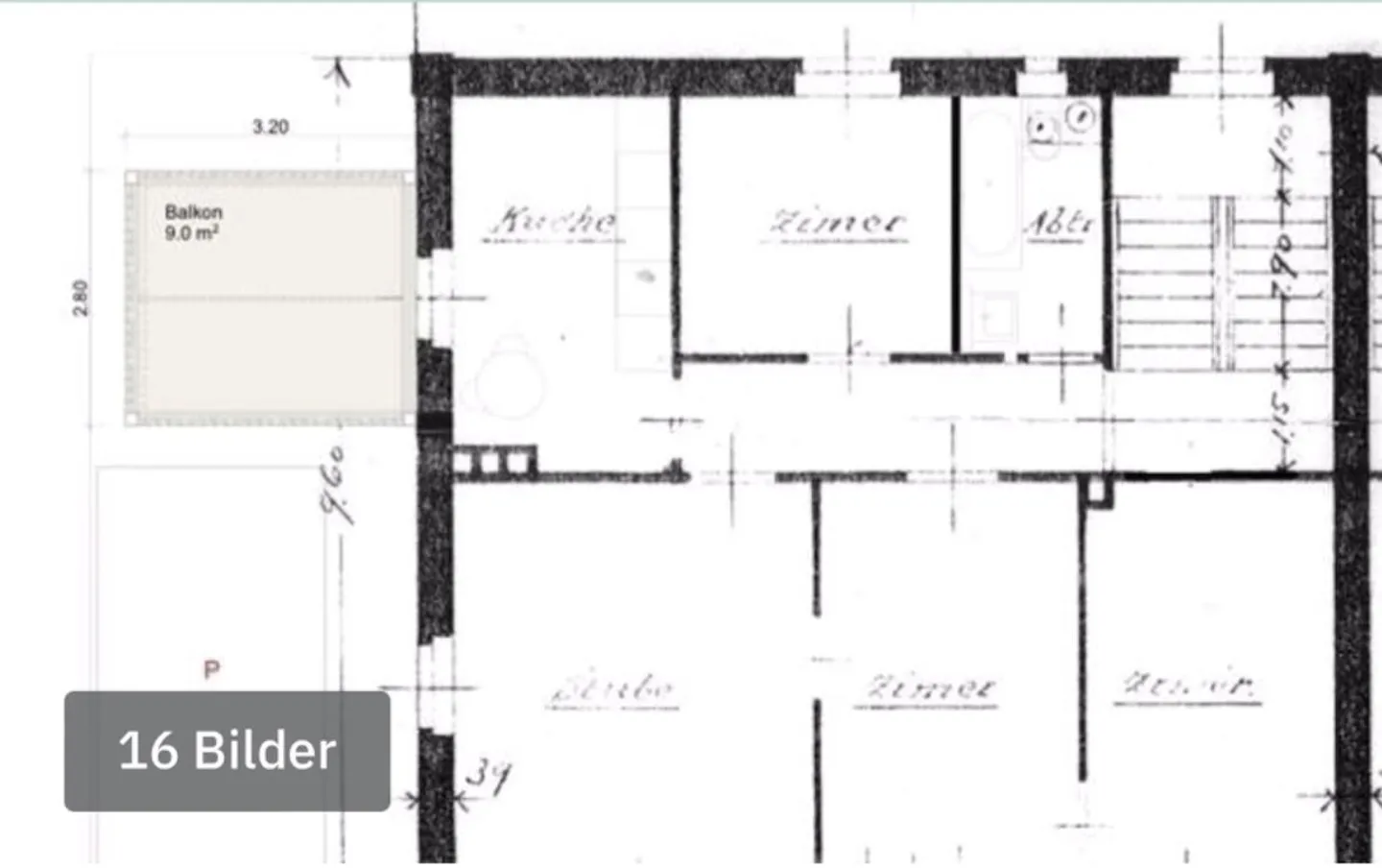 Bellissimo appartamento in stile Liberty di 4 stanze completamente ristrutturato - Foto 11 di 11