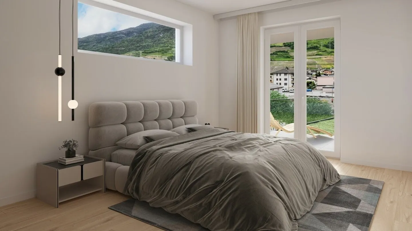 Magnifique 4,5 pces neuf avec terrasse et balcon - Photo 2 sur 5
