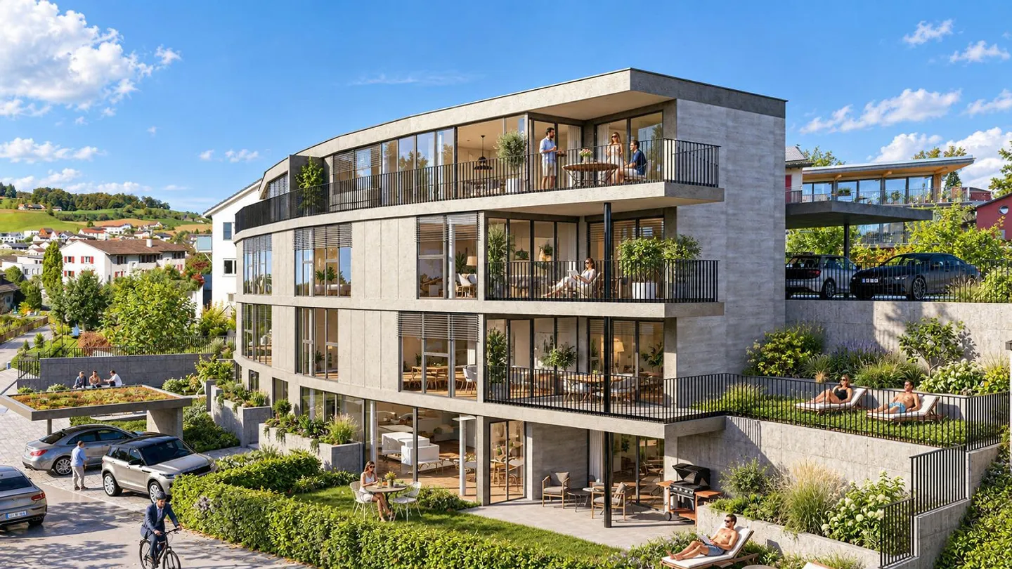 Stunning Penthouse mit Aussicht - Foto 7 von 8