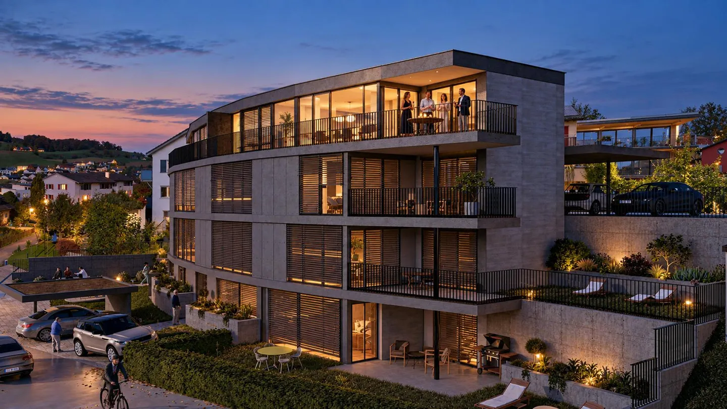 Stunning Penthouse mit Aussicht - Foto 8 von 8