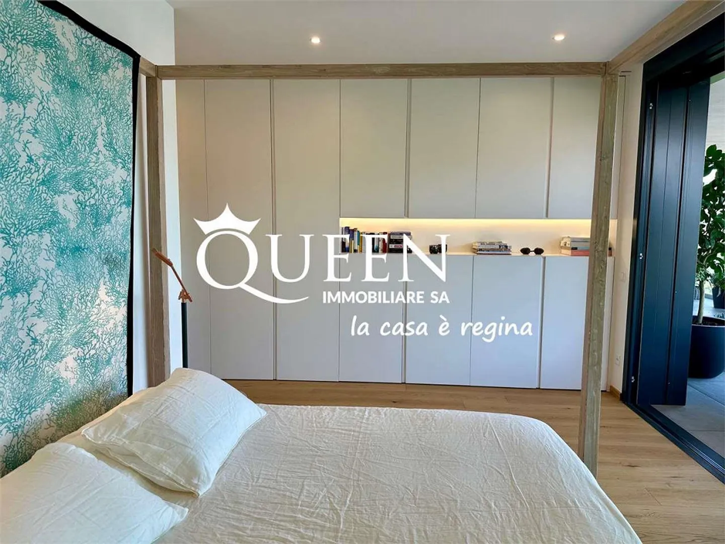 Montagnola: Penthouse 4.5 Zimmer, 192 qm, möbliert, Terrasse, Seeblick - Foto 7 von 9