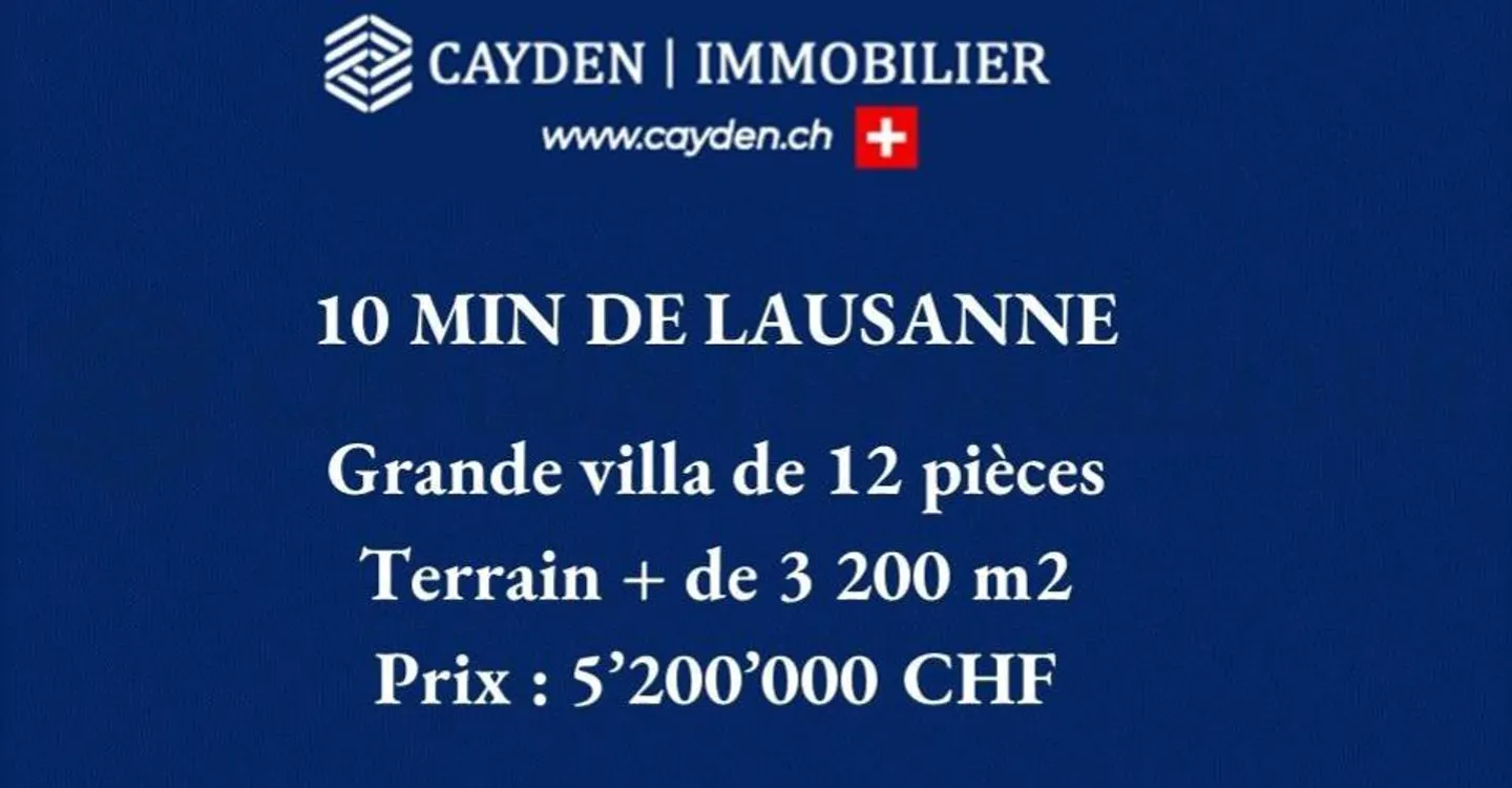 Villa de Luxe près de Lausanne - Photo 1 sur 1