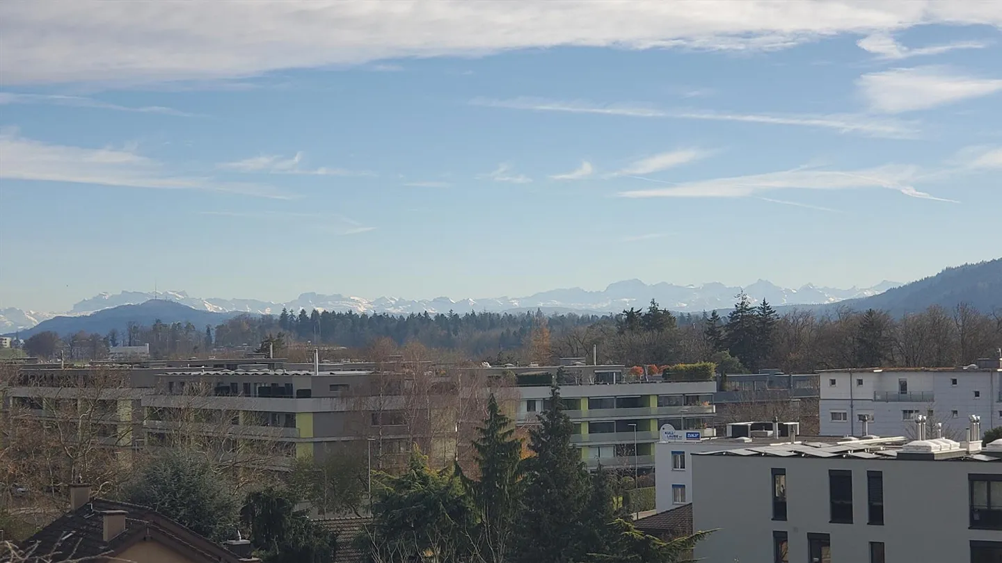 Appartement lumineux avec vue sur les Alpes & terrasse sur le toit commune - Photo 1 sur 7