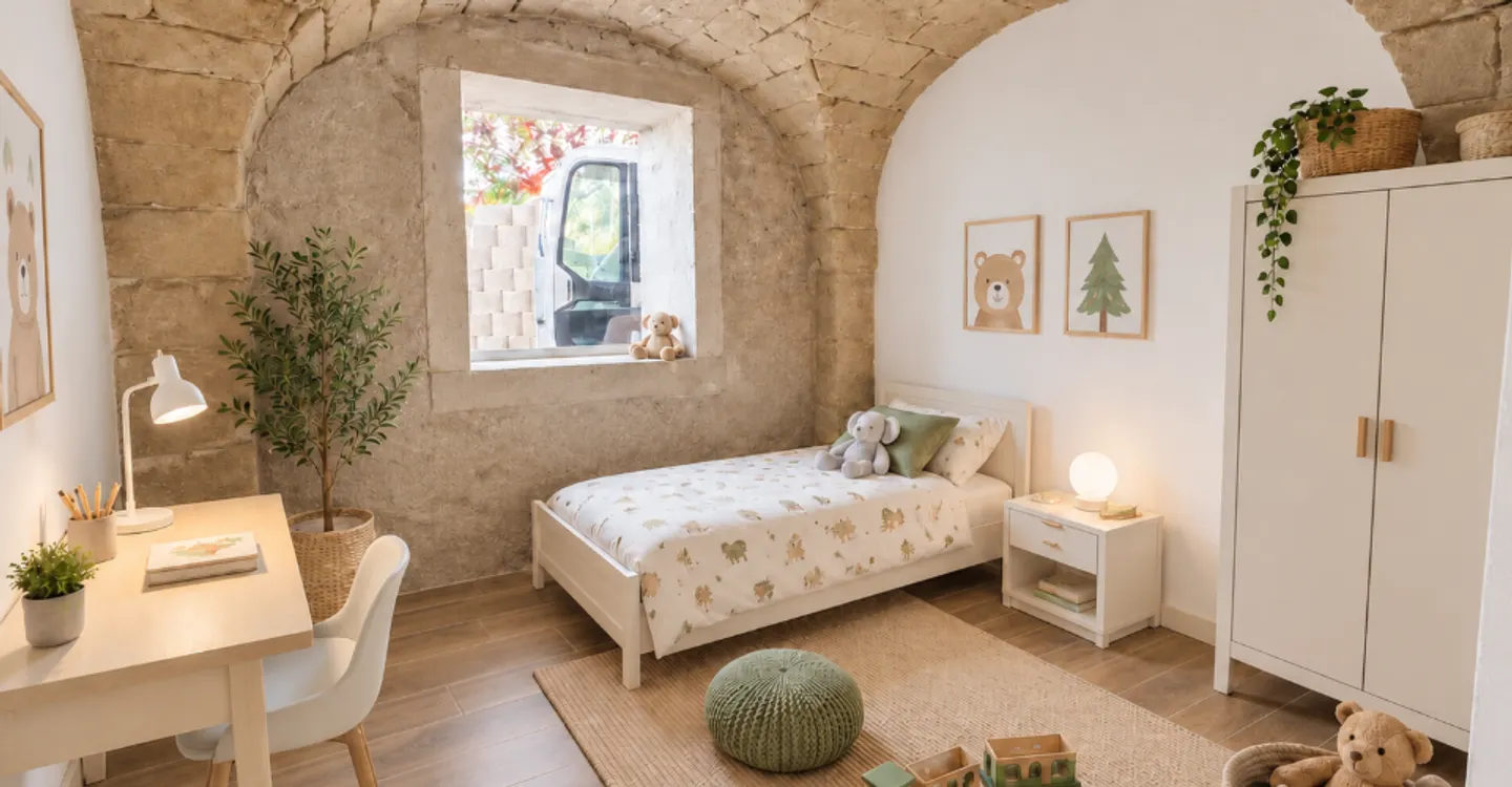 Appartement neuf - 3,5 pièces avec voûtes et terrasse de 48 m² - Foto 2 di 6