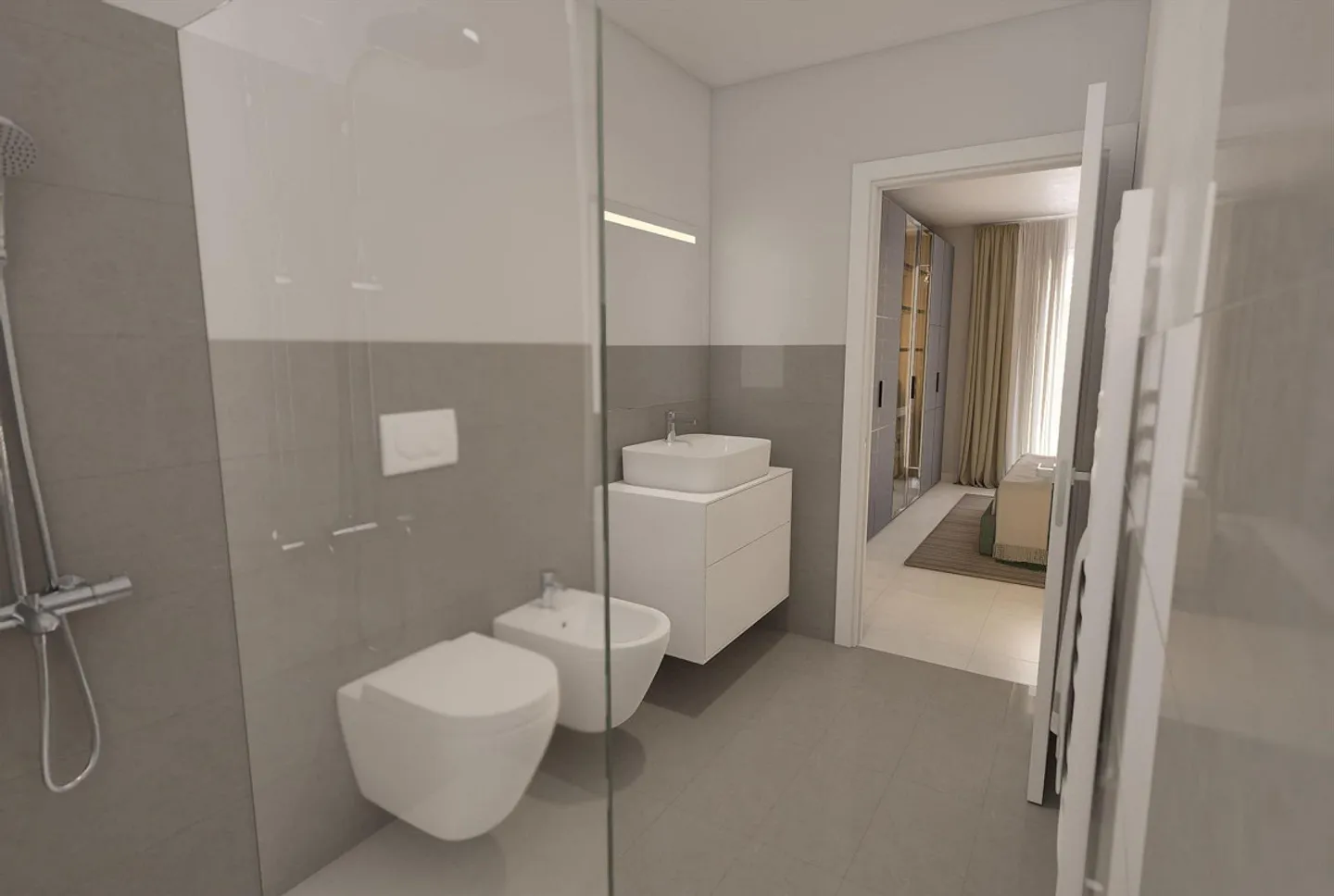 NEW 3.5-ROOM APARTMENT WITH TERRACE IN BALERNA PPP10 - Photo 8 of 13