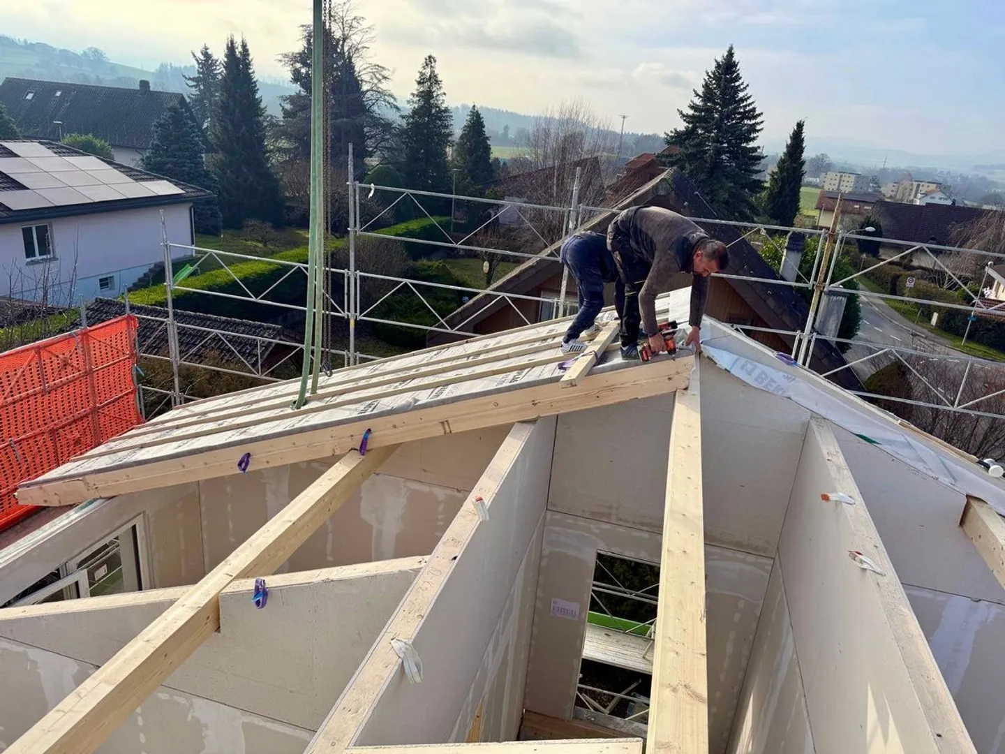 Neue Doppelhaushälfte zum Verkauf auf Plänen in Payerne - Foto 2 von 8