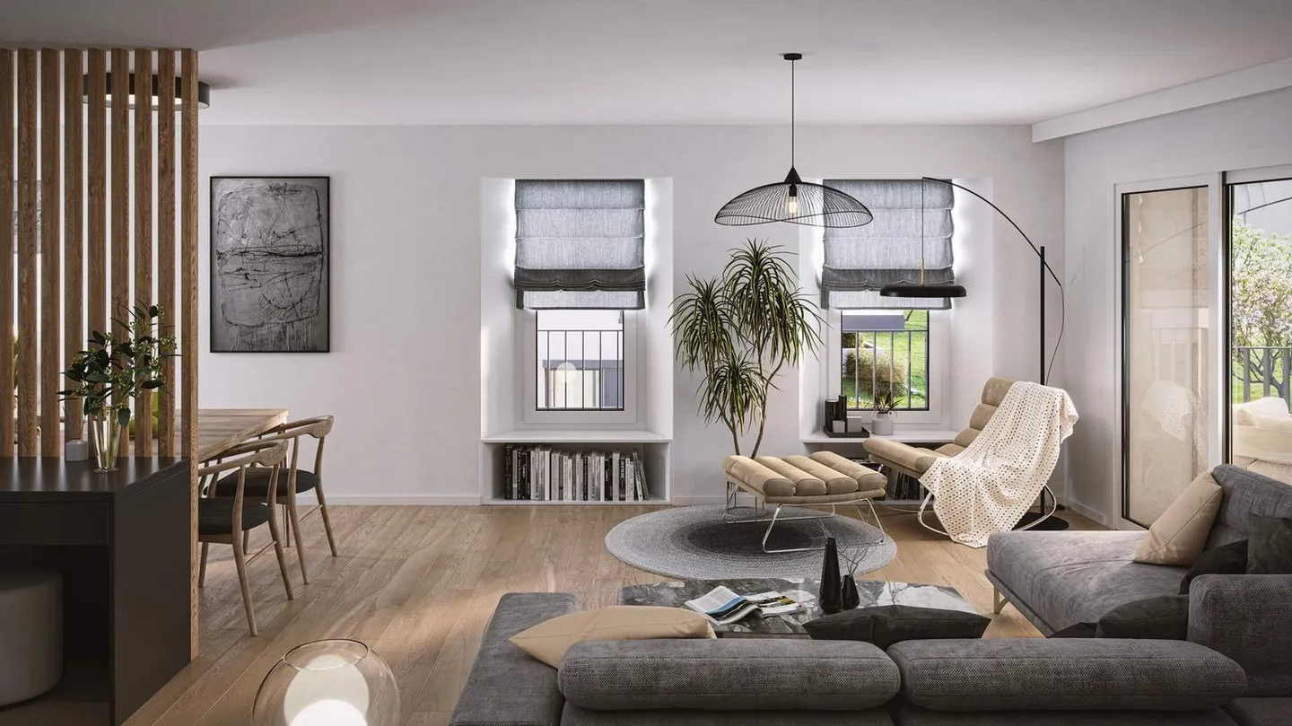 Nuova promozione "Harmonia" a Romanel-sur-Lausanne - 3,5 nuove stanze in vendita - Foto 9 di 13