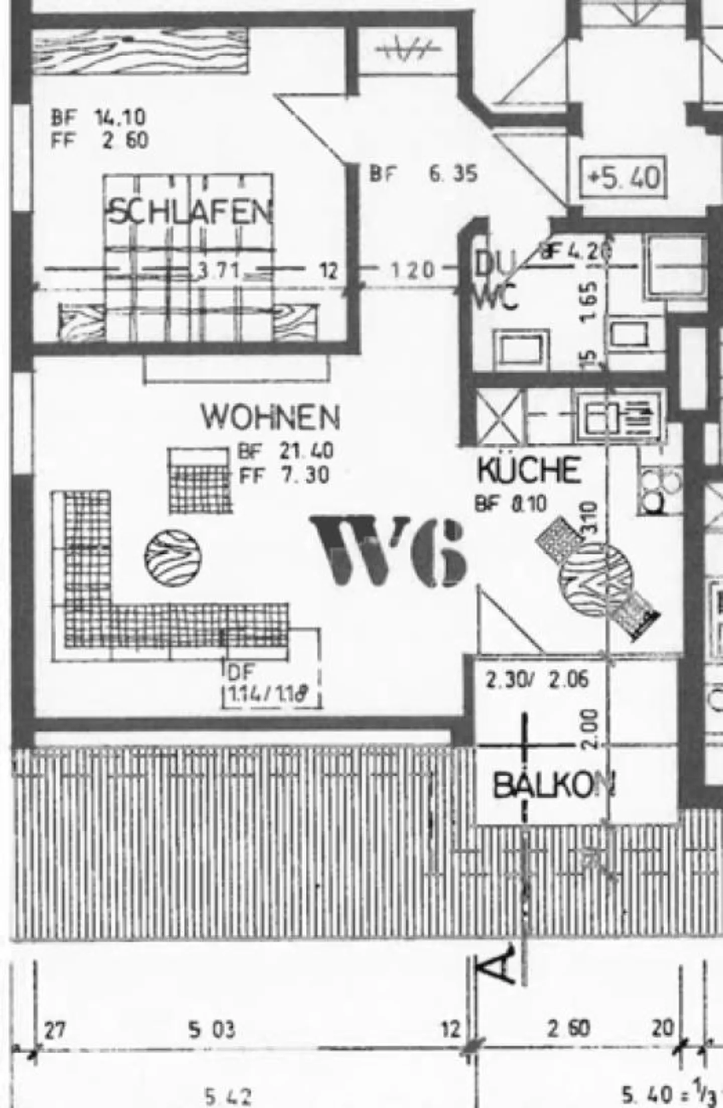 Gemütliche Dachwohnung mit Ausblick - Foto 10 von 10