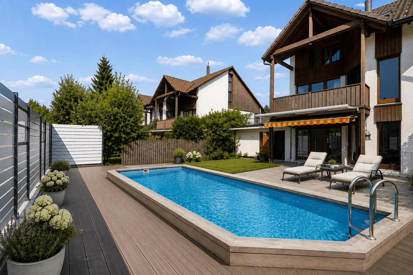 Maison semi-détachée de 6,5 pièces avec beaucoup d'espace et de potentiel à Kindhausen - Photo 1 sur 14