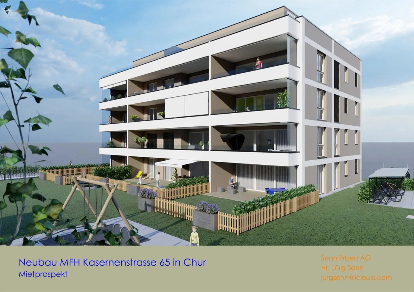 Modernes Attikawohnung in Chur - Foto 1 von 1