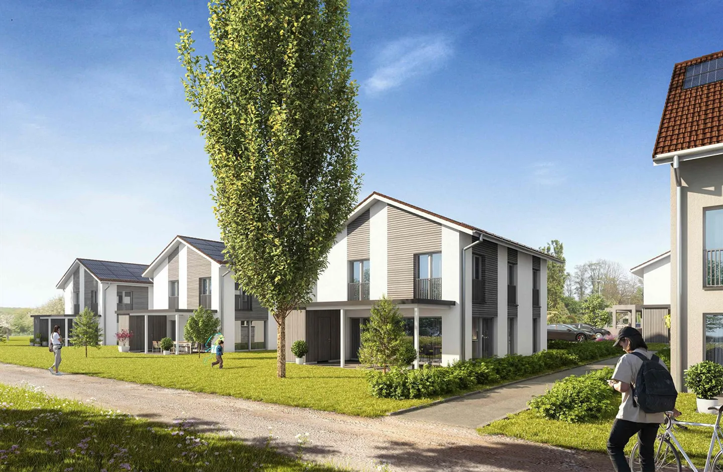 Newly built single-family house with 5.5 rooms in Hüttlingen - Photo 3 of 5