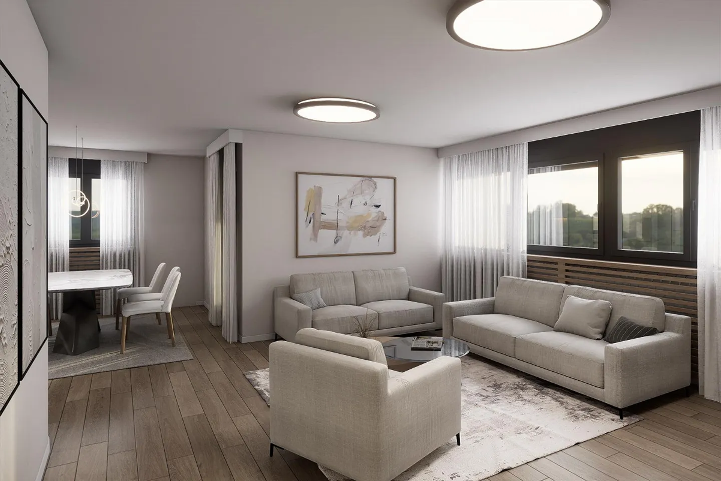 Appartement de jardin 3,5 pièces rez-de-chaussée – Votre paradis naturel privé - Photo 4 sur 13