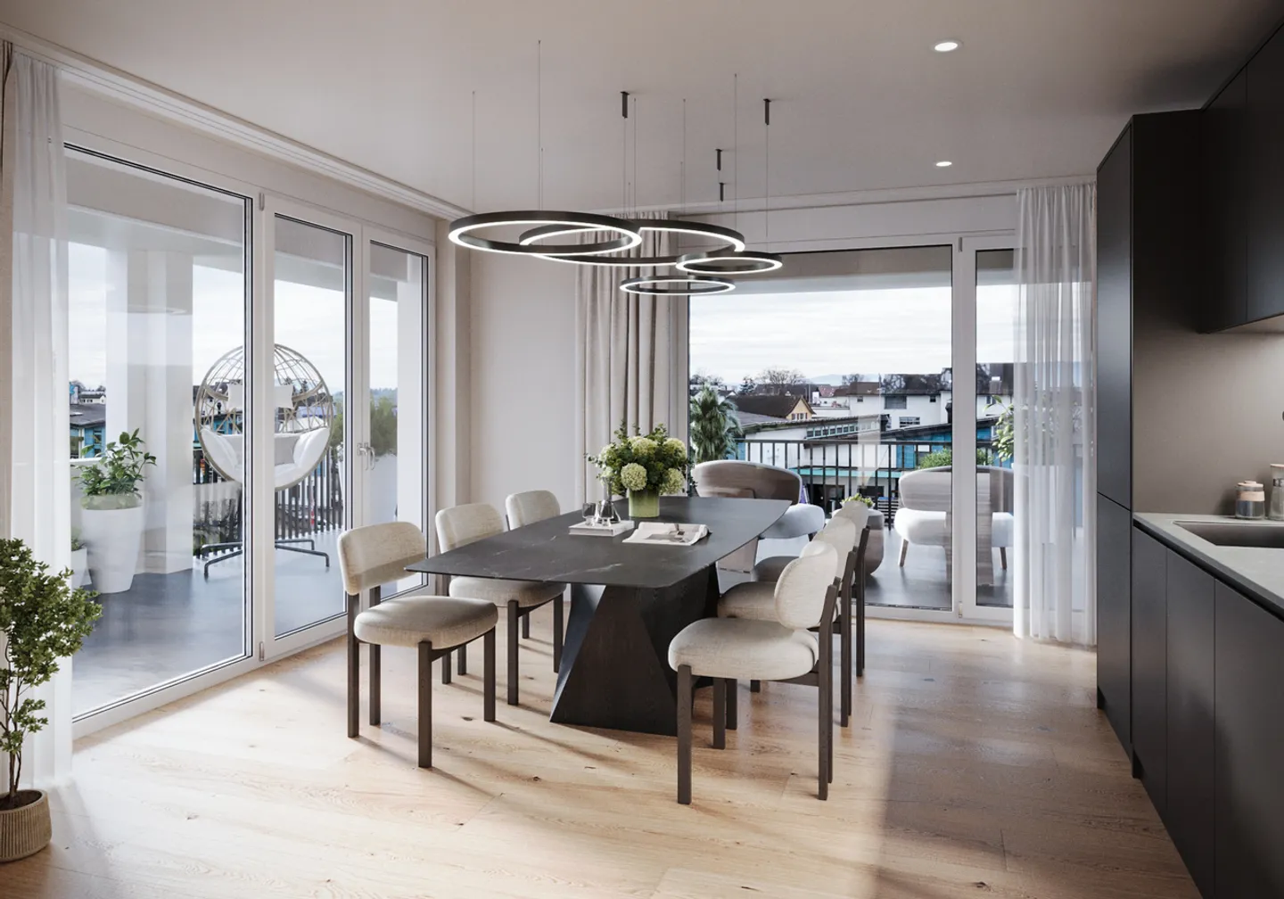 Maisonette giardino moderna di 4,5 locali con giardino privato - Foto 6 di 11