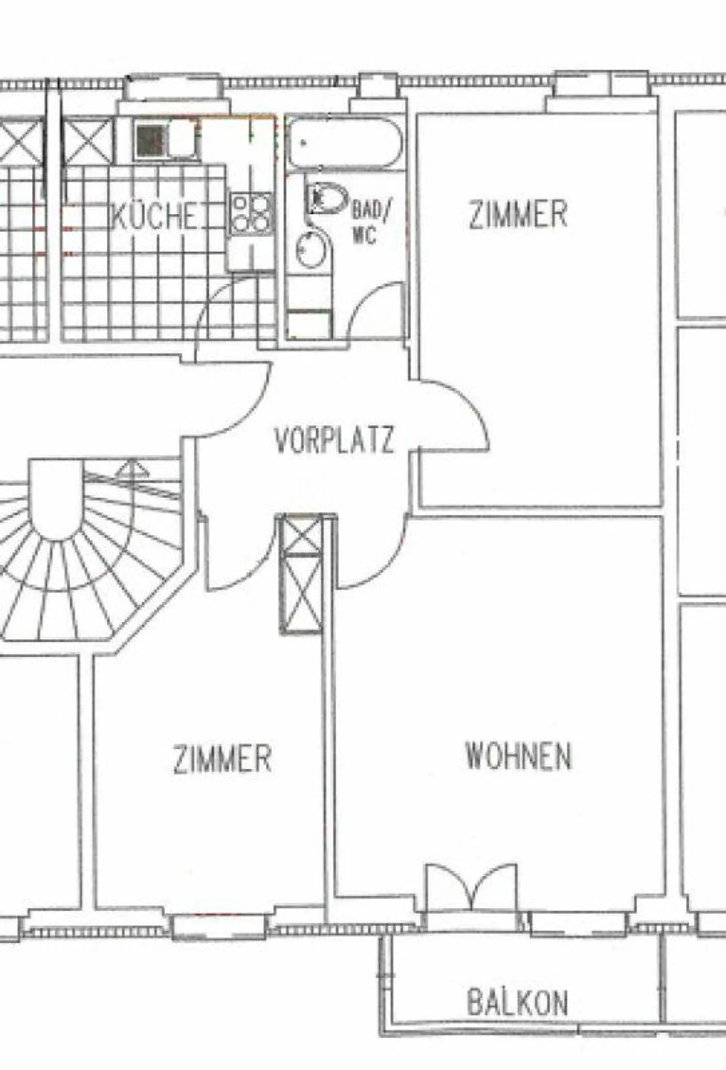 Helle Wohnung im Dorfkern - Foto 8 von 8