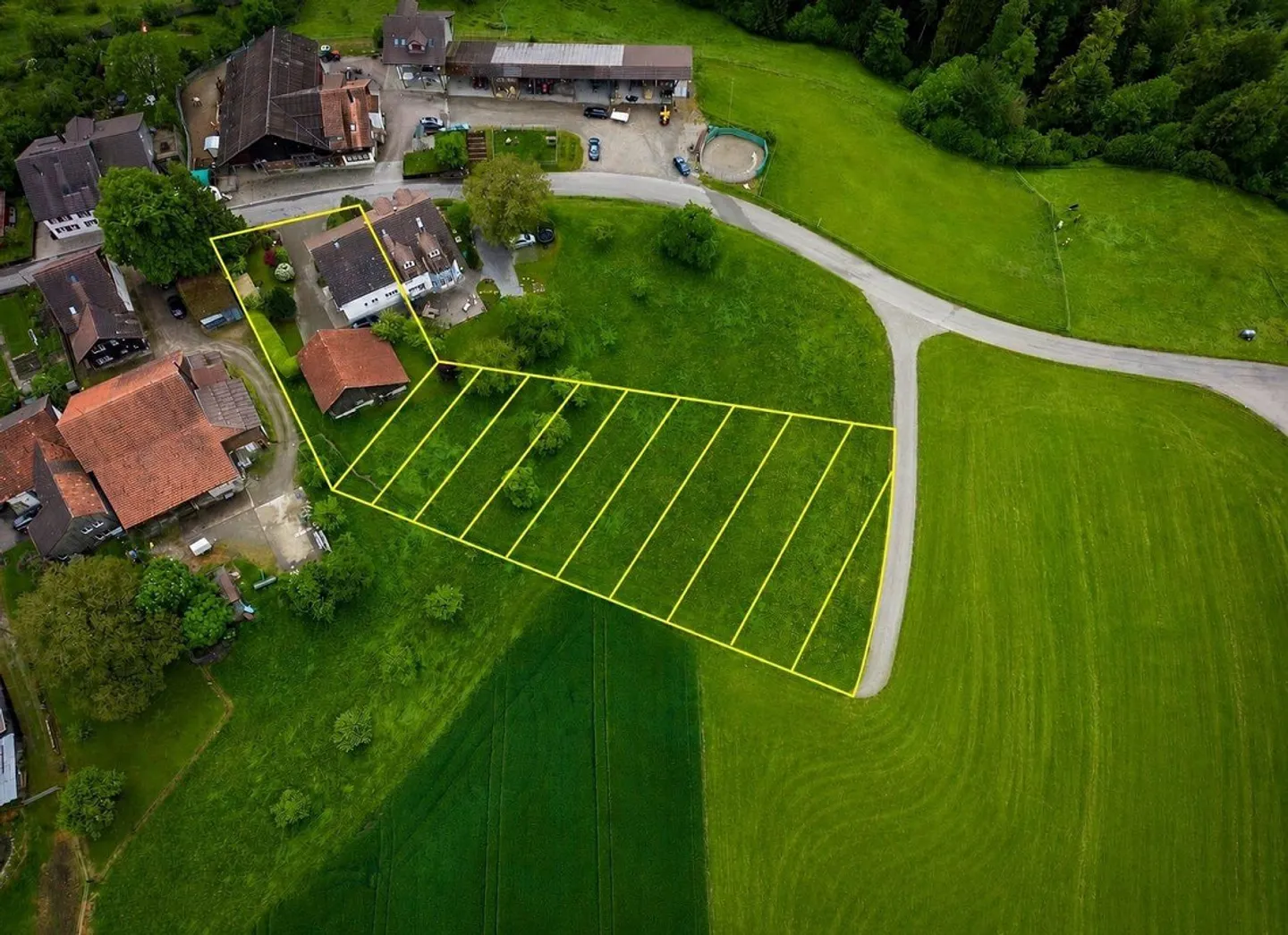 Terrain à bâtir avec potentiel à Wildberg - acheter 1'162 m² - Photo 1 sur 9