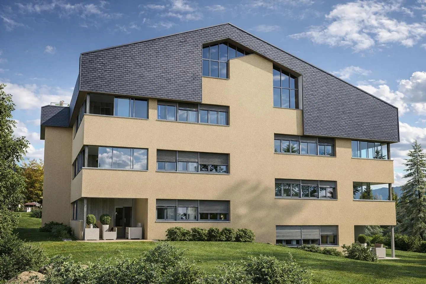 Appartement de jardin 4,5 pièces rez-de-chaussée – Liberté que l'on ressent - Photo 1 sur 11
