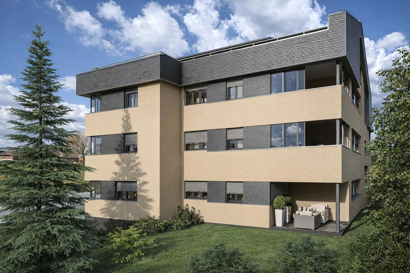 Appartement de jardin 4,5 pièces rez-de-chaussée – Liberté que l'on ressent - Photo 2 sur 11