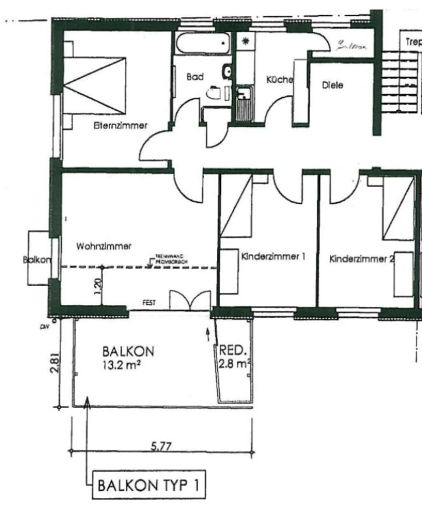 Appartamento centrale e luminoso nel quartiere di Tribschen - Foto 10 di 10