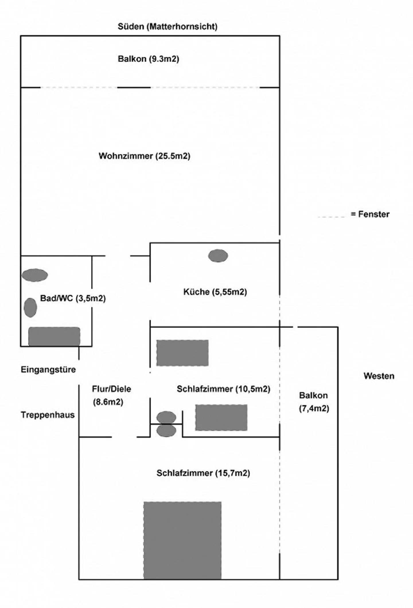 Freshly renovated 3.5 room apartment for rent in Zermatt - Photo 16 of 16