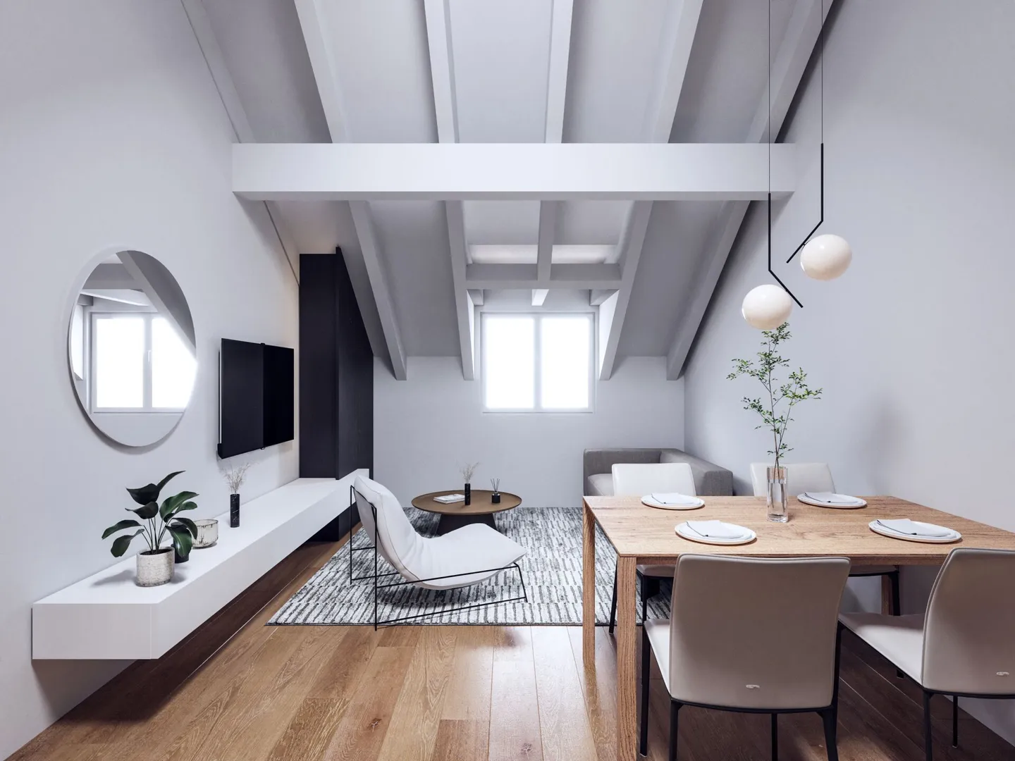 Appartamento mansardato di 2.5 locali ad Ascona - Auch als 2 Wohnsitz - Foto 2 di 4