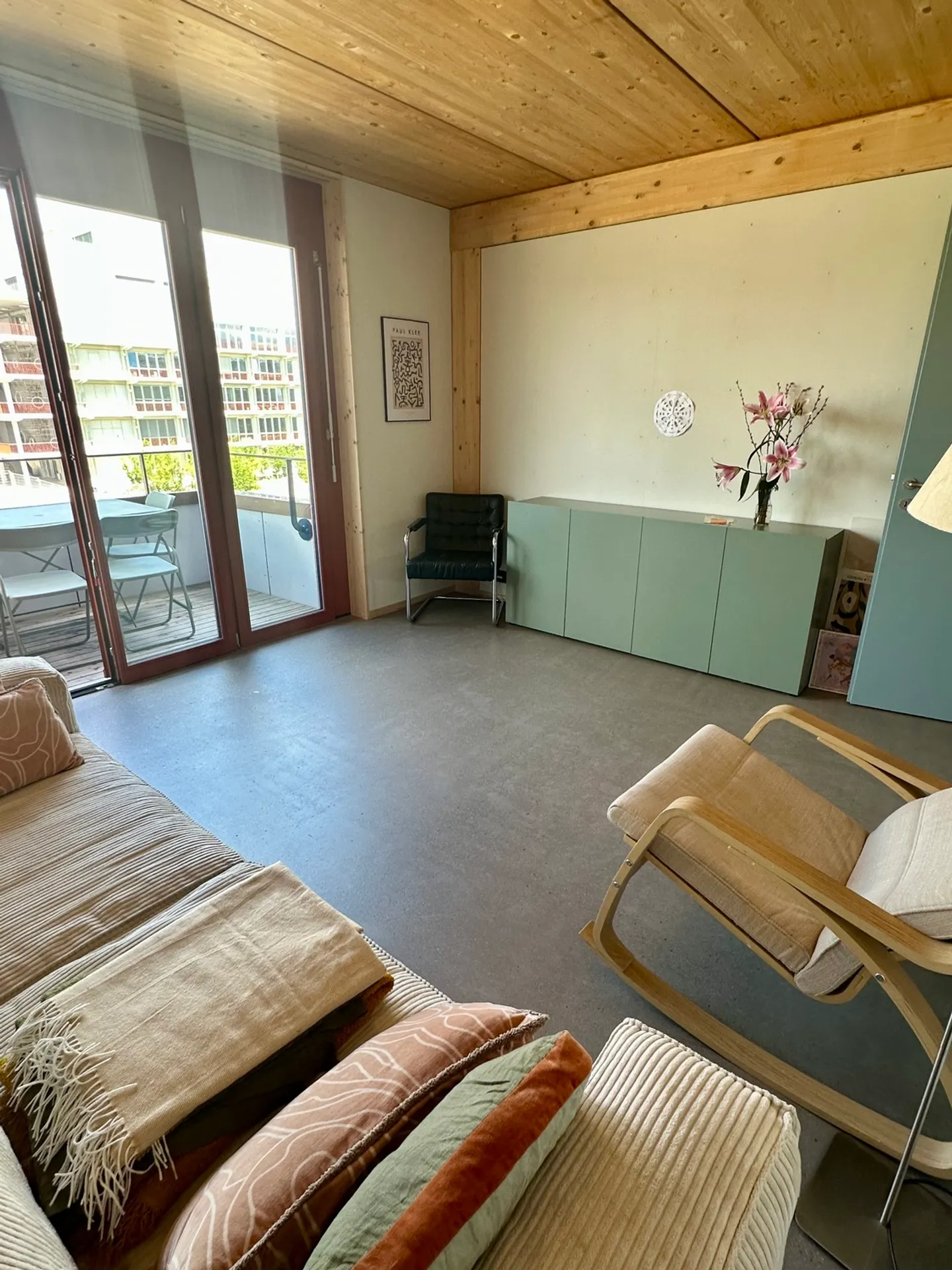 APPARTEMENT 3½ PIÈCES À BASEL - ST. JOHANN, MEUBLÉ, TEMPORAIRE - Photo 2 sur 10