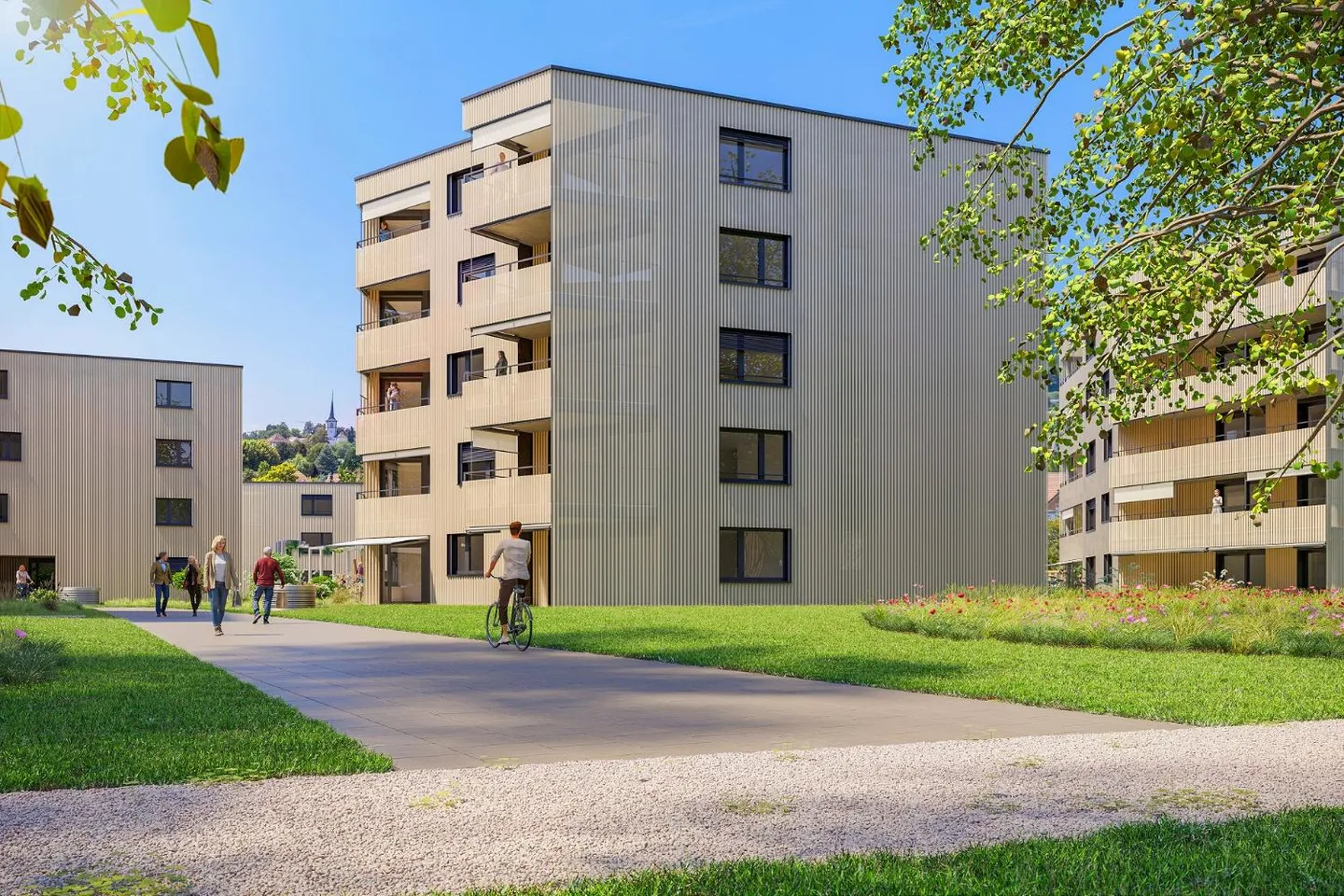 05455 - Appartamento 2½ stanze - IMP. CHAMP-RIOND 4 - MATRAN - Foto 1 di 2