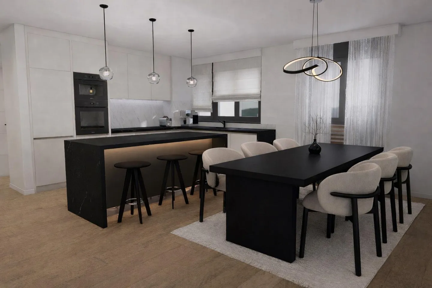 Appartement 4.5 pièces 1er étage gauche – Vie élégante dans la nature - Photo 3 sur 10