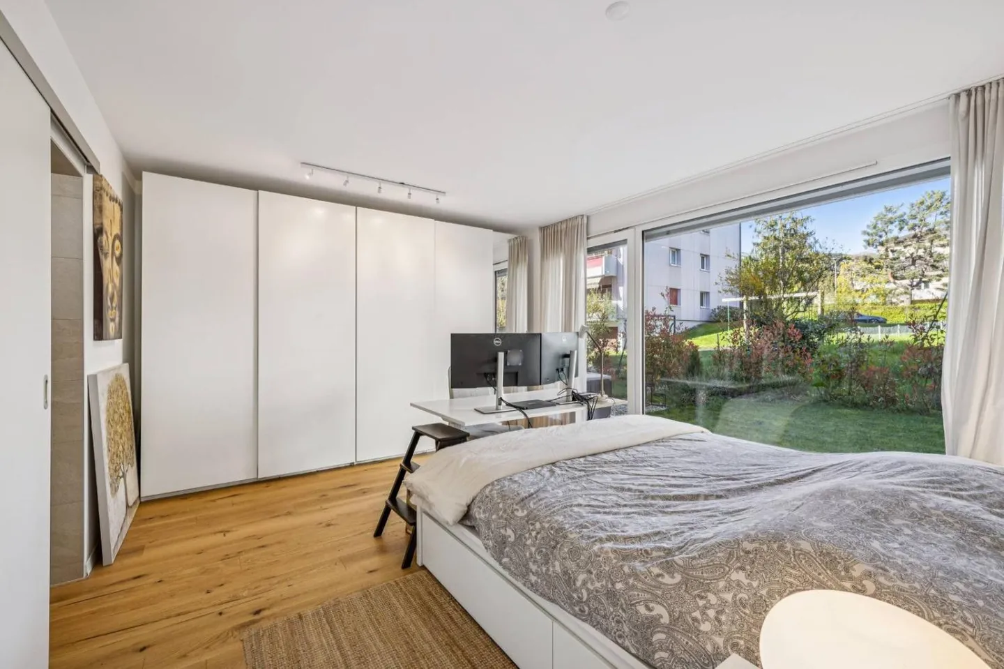 Magnifico appartamento 4.5 stanze con grande terrazza e giardino privato a Ecublens - Foto 10 di 11